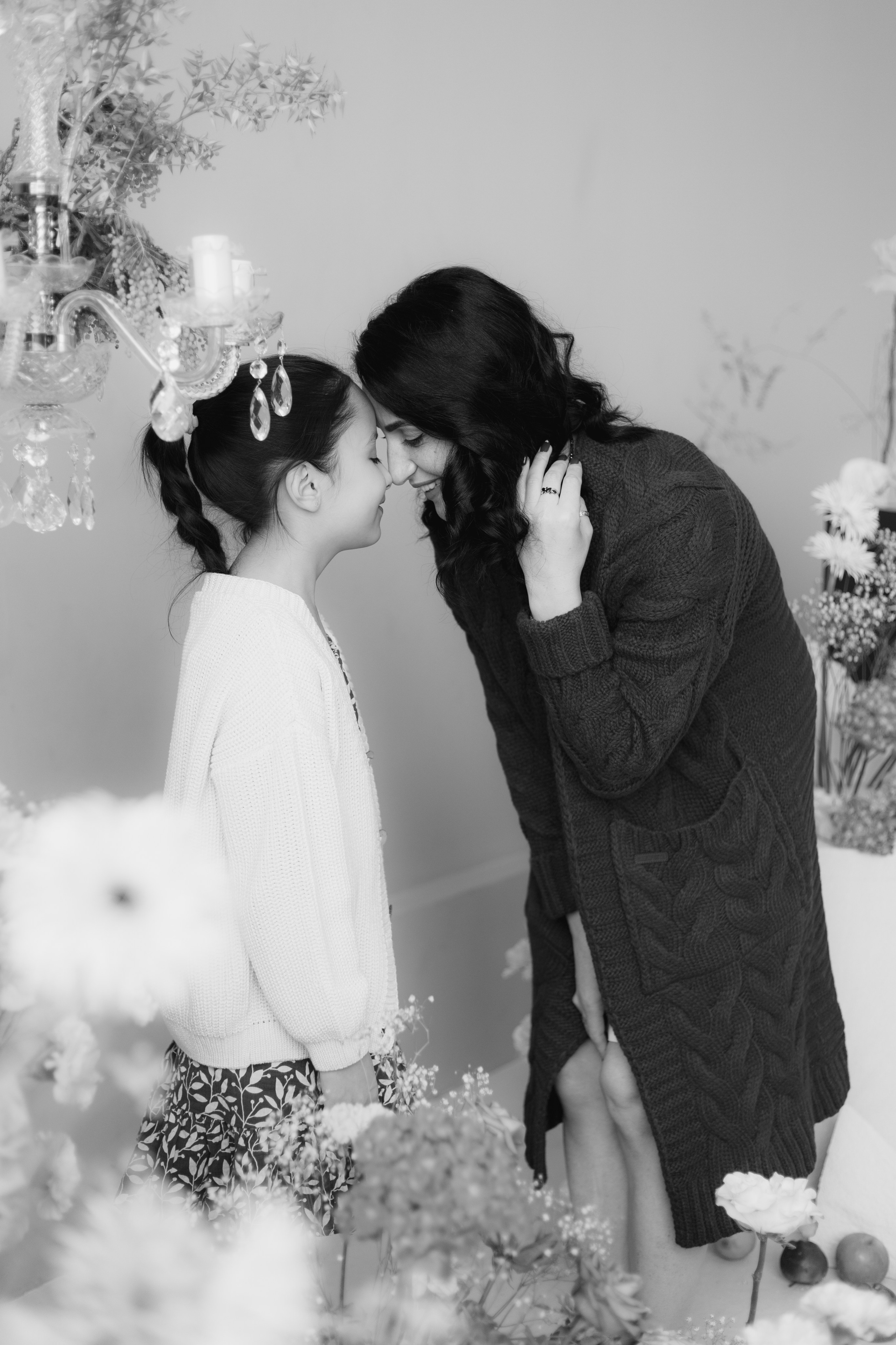 Цветочная фотосессия в фотостудии. Семейная фотосессия. Фотограф в Санкт-Петербурге, Анна Скворцова