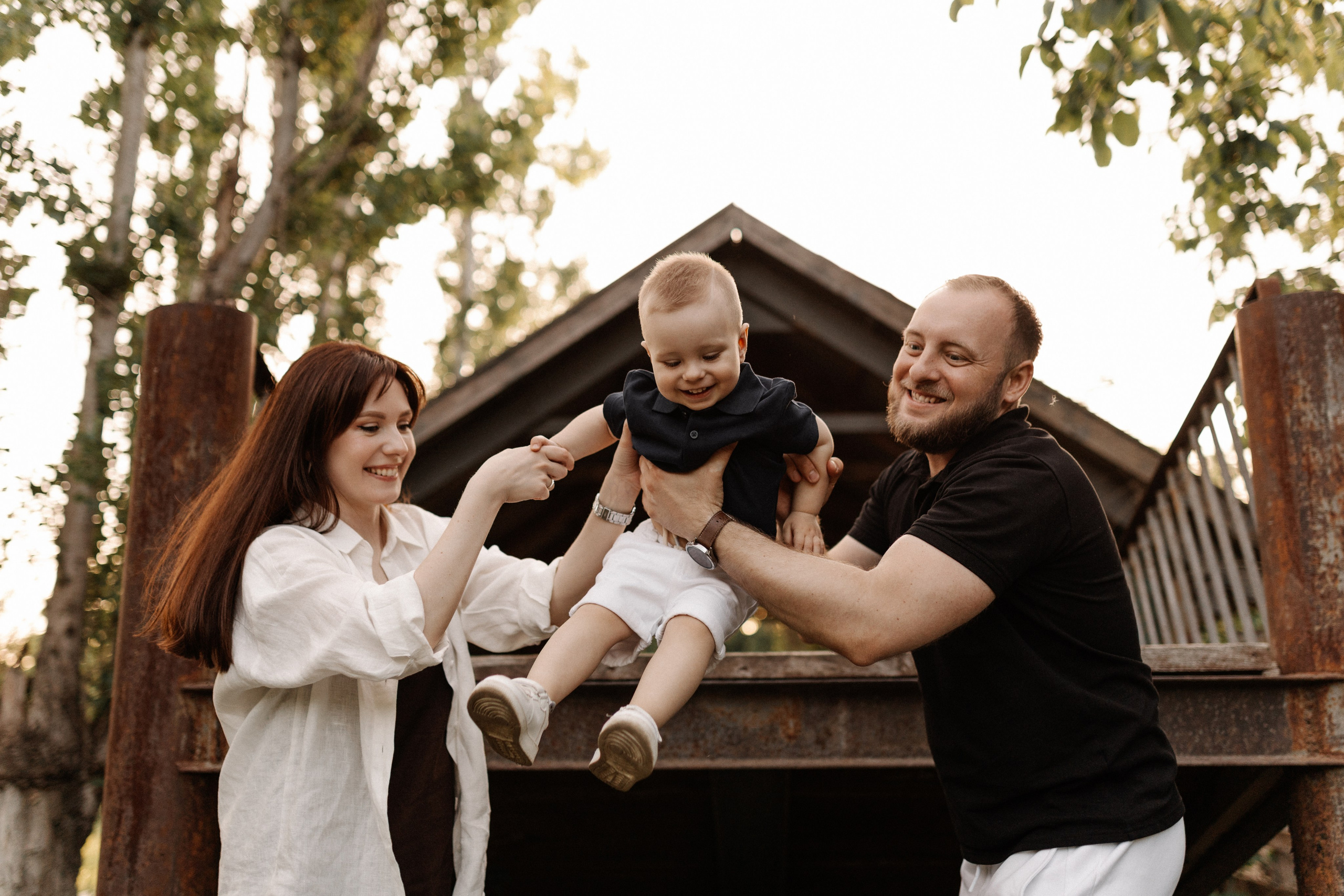 Лена, Кирилл и Арсений. Семейный фотограф в Краснодаре Виктория Кокоулина