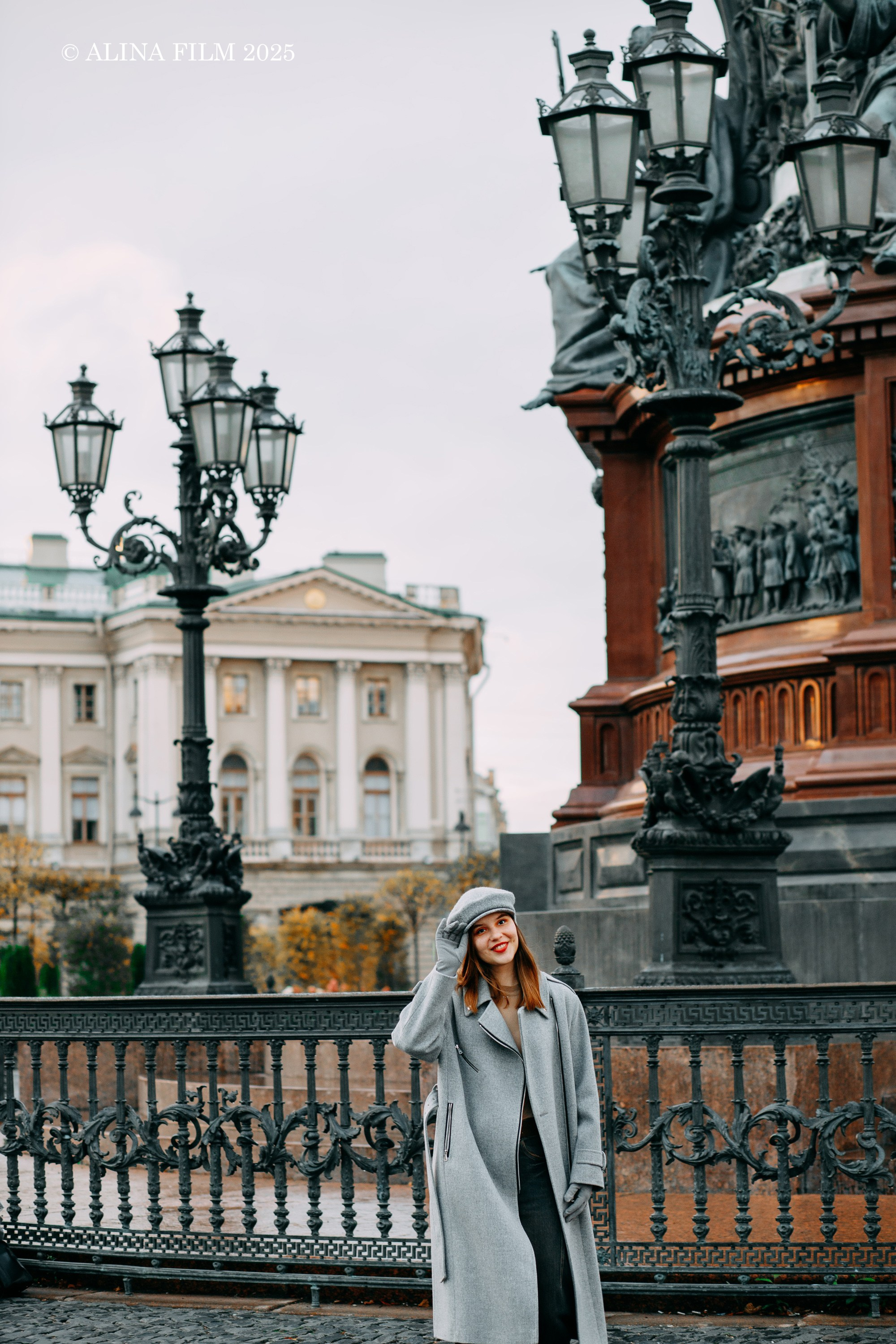 Фотосессия на рассвете у Исаакиевского собора. Фотограф в Санкт-Петербурге Alina Film