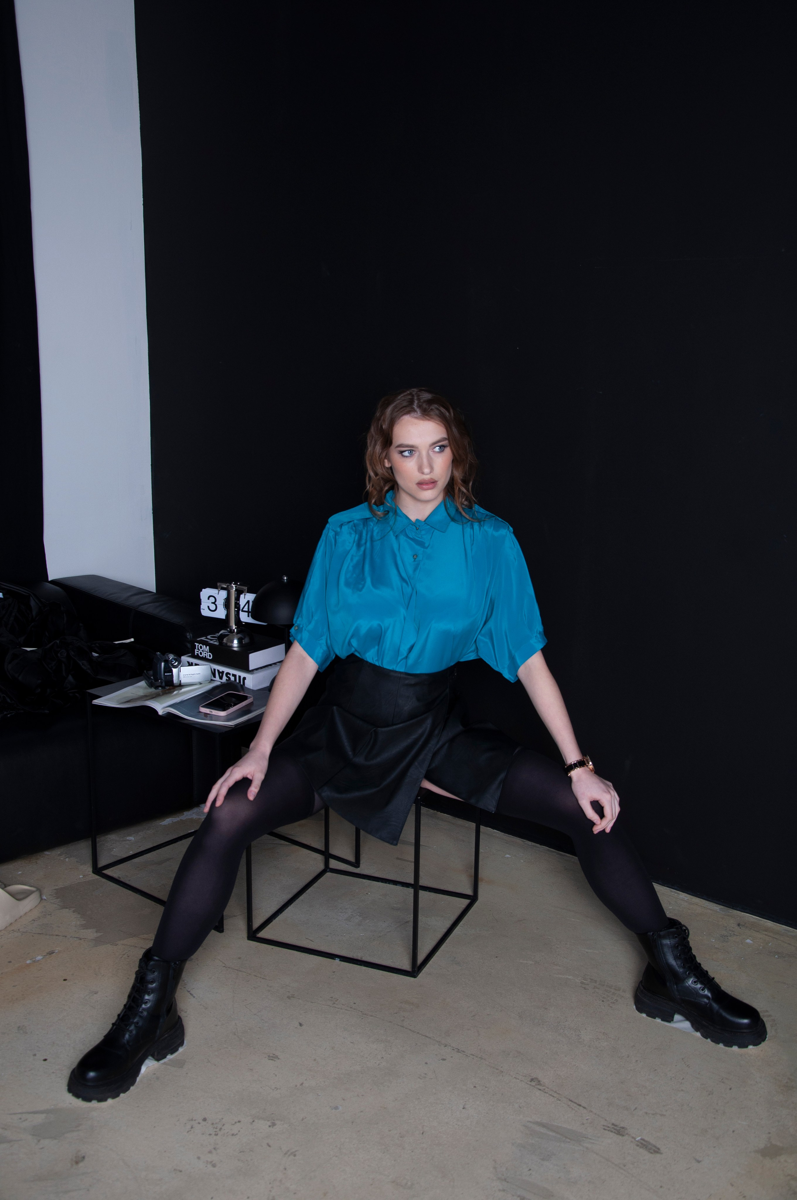 Юбка чёрная. Коммерческие и индивидуальные съёмки