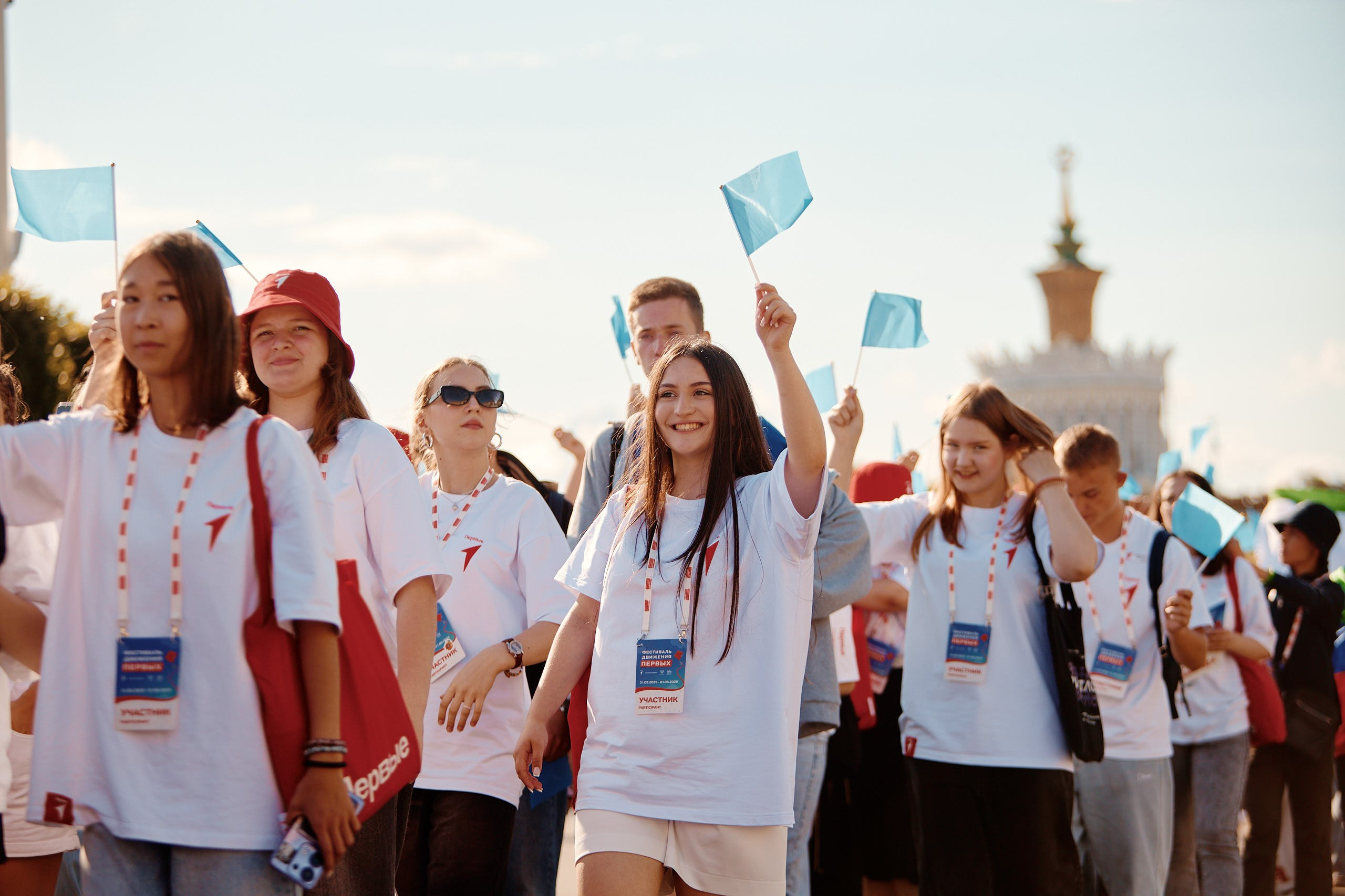 Фестиваль Движения Первых 2025. Репортажная съемка в Москве