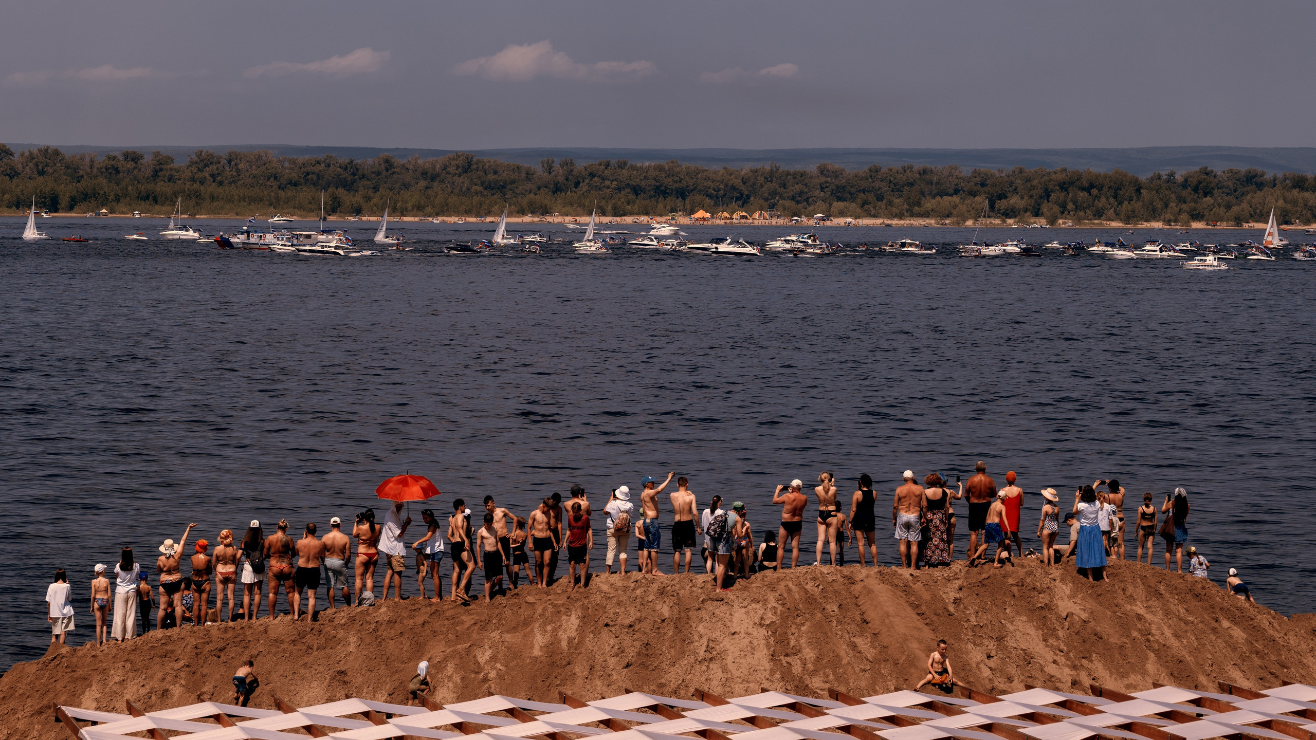 Парад судов. Фотограф в Самаре Вадим Грязнов