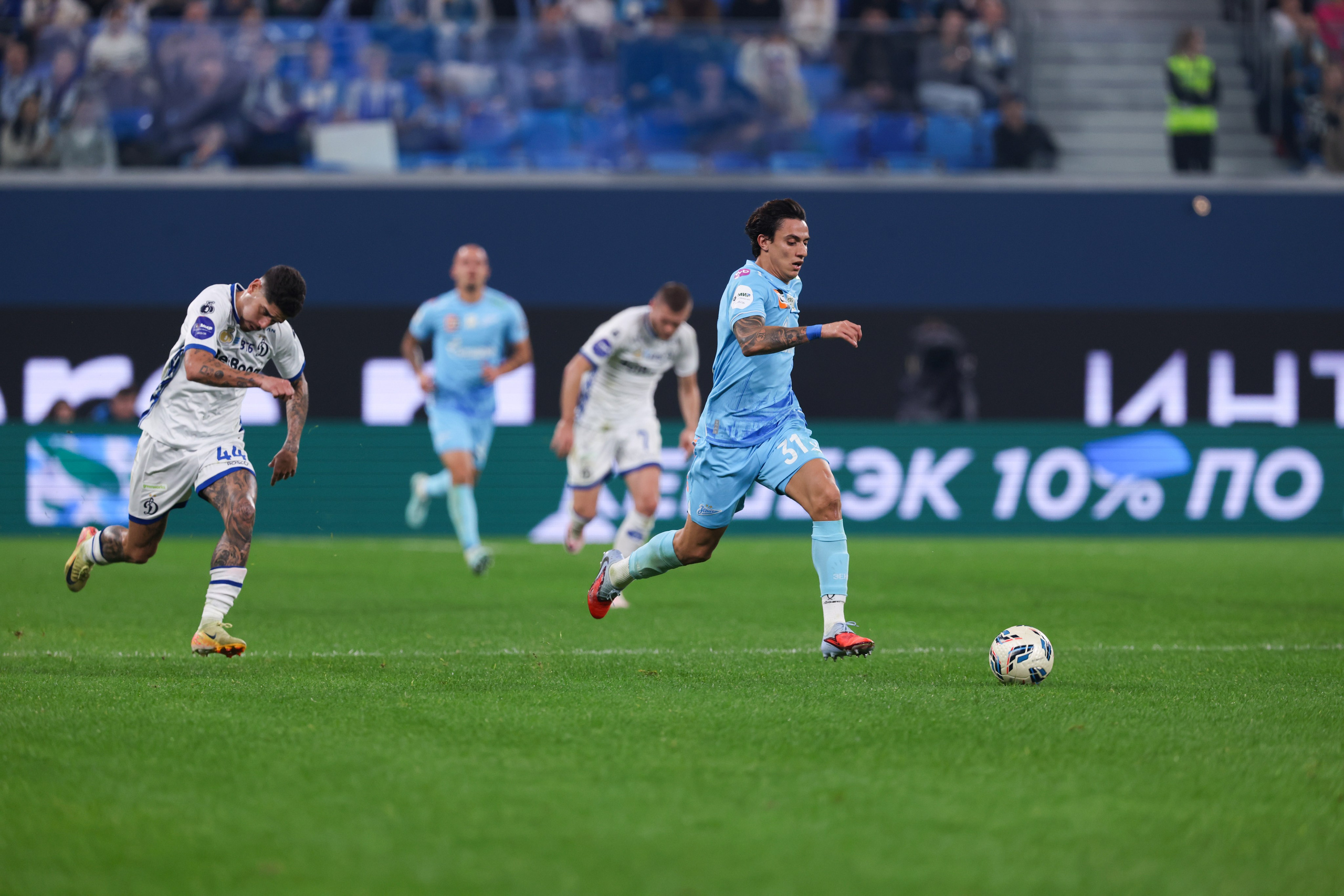 ФК «Зенит» — ФК «Динамо» Москва 26.10.2025. Спортивный и репортажный фотограф Антон Тереханов