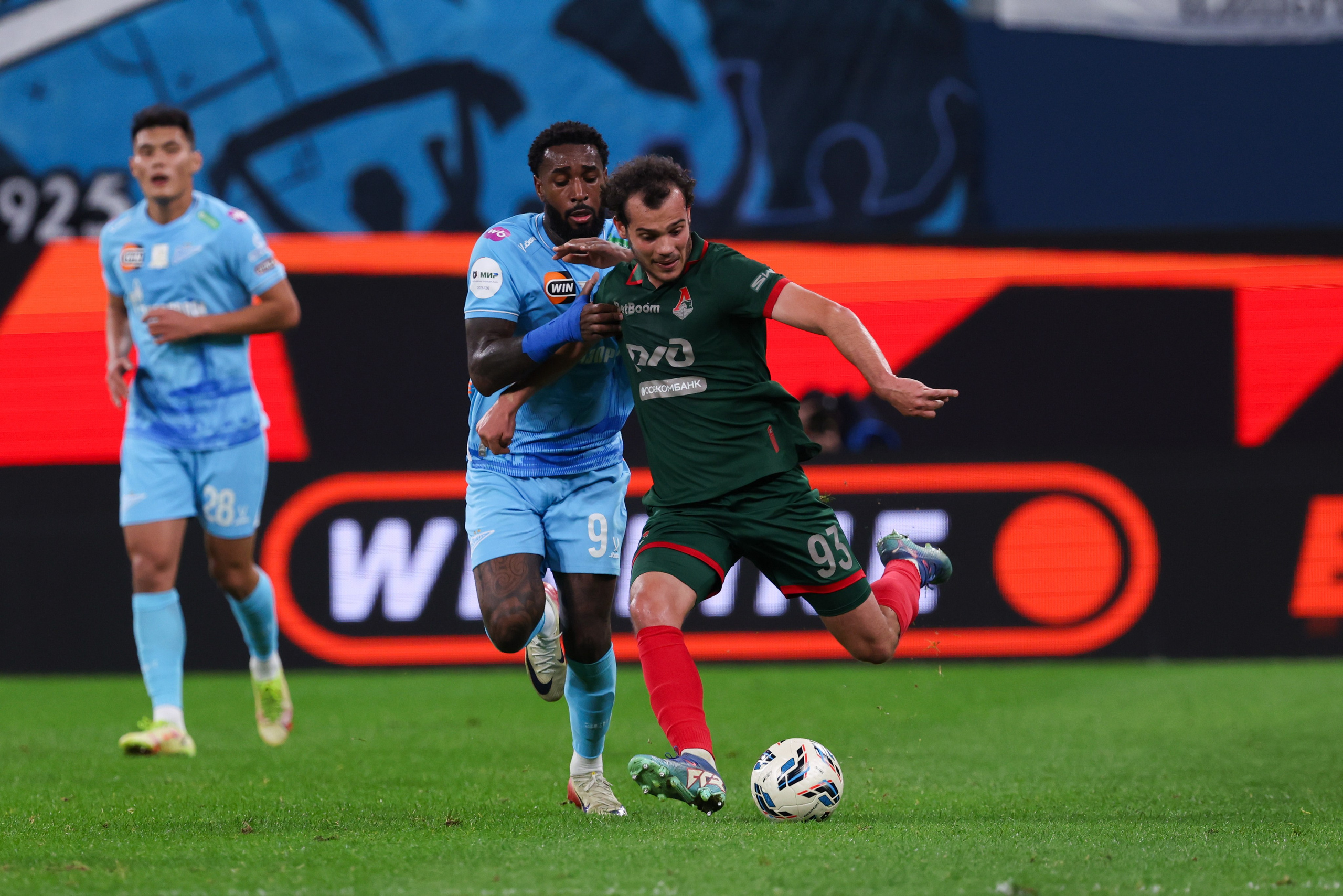 ФК «Зенит» — ФК «Локомотив» 14 тур РПЛ 01.11.2025. Спортивный и репортажный фотограф Антон Тереханов