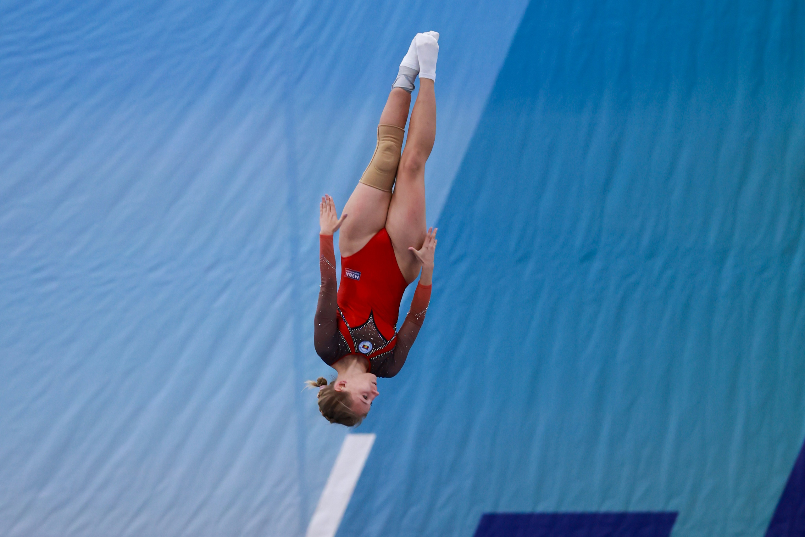 Командный чемпионат России по прыжкам на батуте 20-23.09.2024 года. Спортивный и репортажный фотограф Антон Тереханов