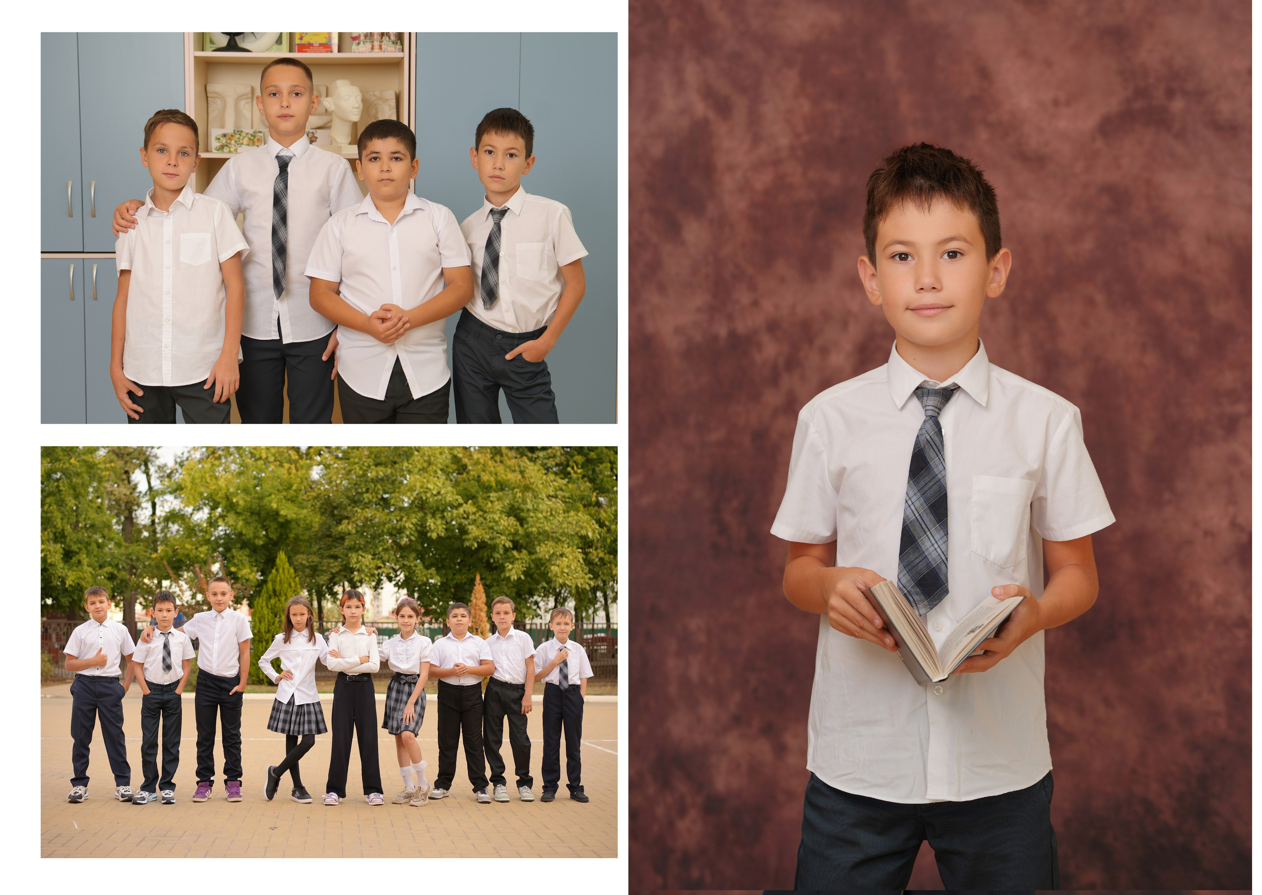 ШКОЛА 104 — 4 «В» класс. Красивый выпускной альбом в Краснодаре