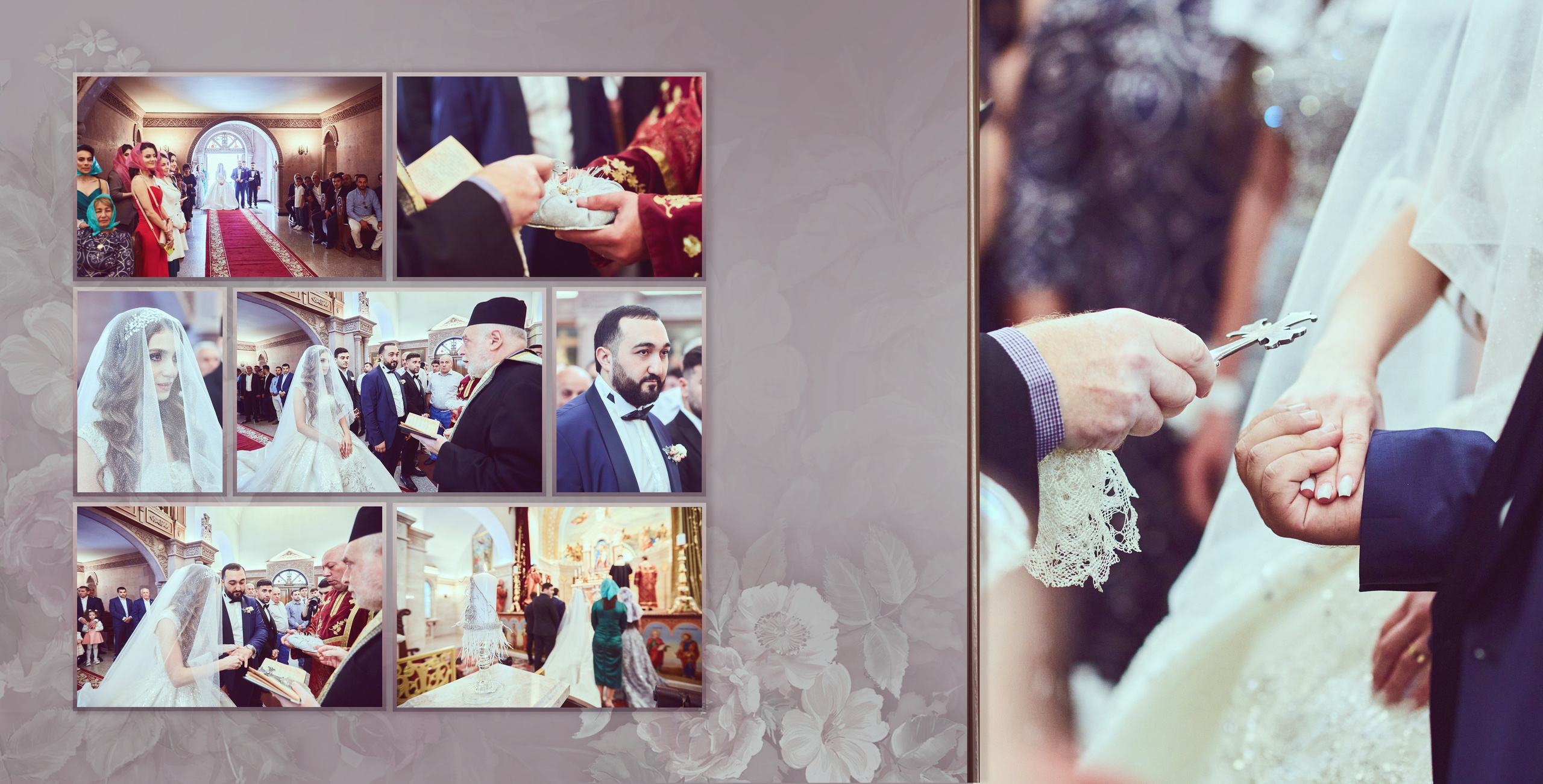 Свадебная фотокнига. Фотограф Кирсанова Наталия. Фотохудожник Наталия Кирсанова