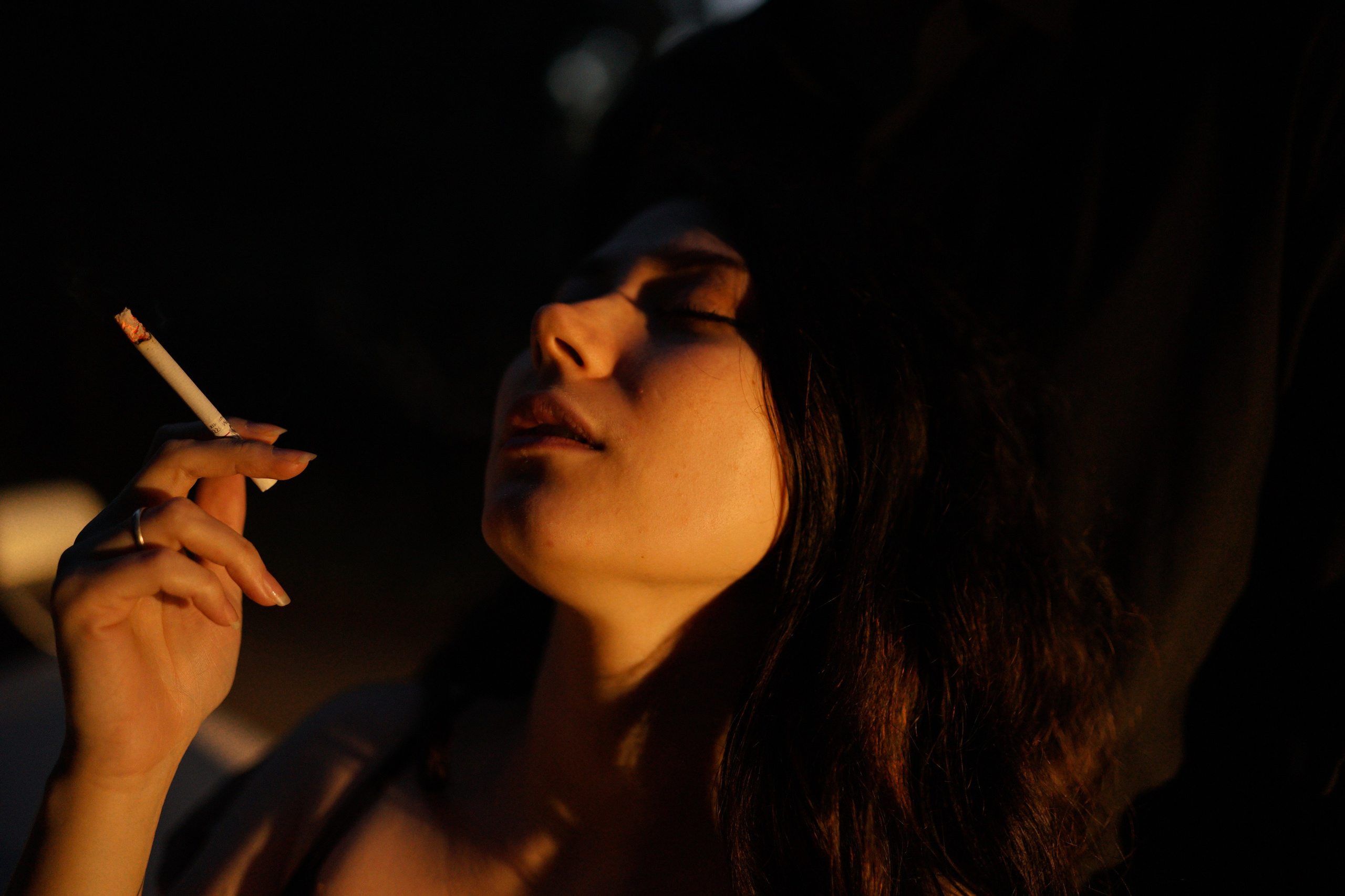 Поздний закат