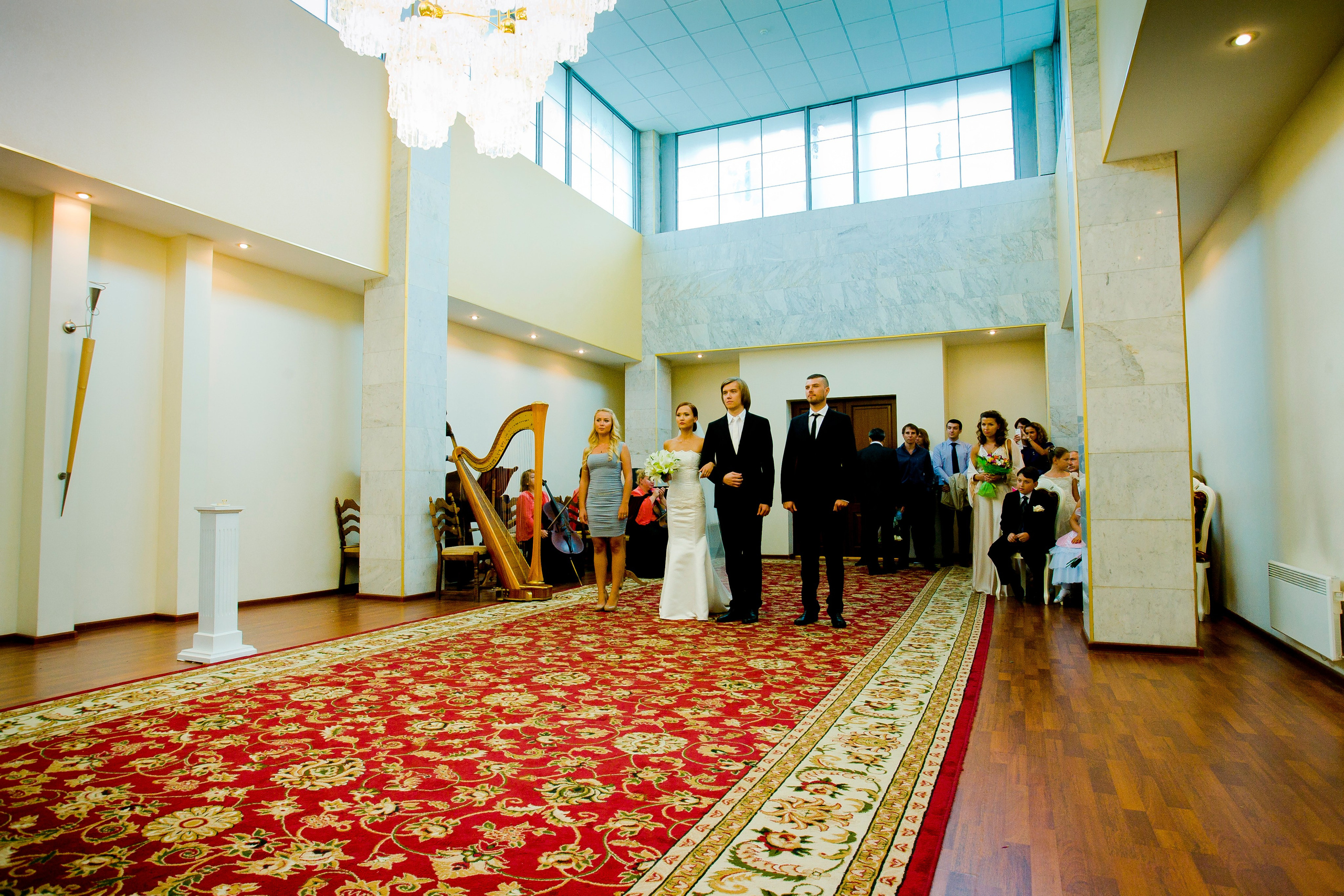 Свадьба Юрий и Юлия Загс. Skazka.wfolio.pro