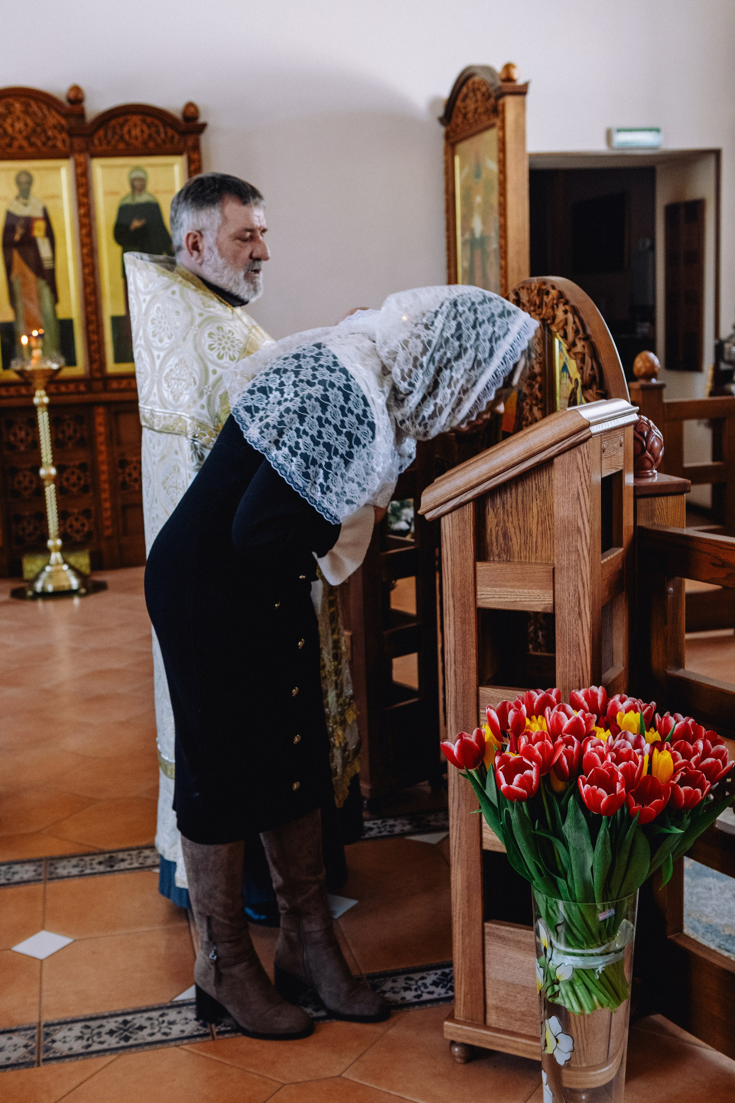 Крещение Артема и Полины. Фотограф в Курске Смирнов Евгений