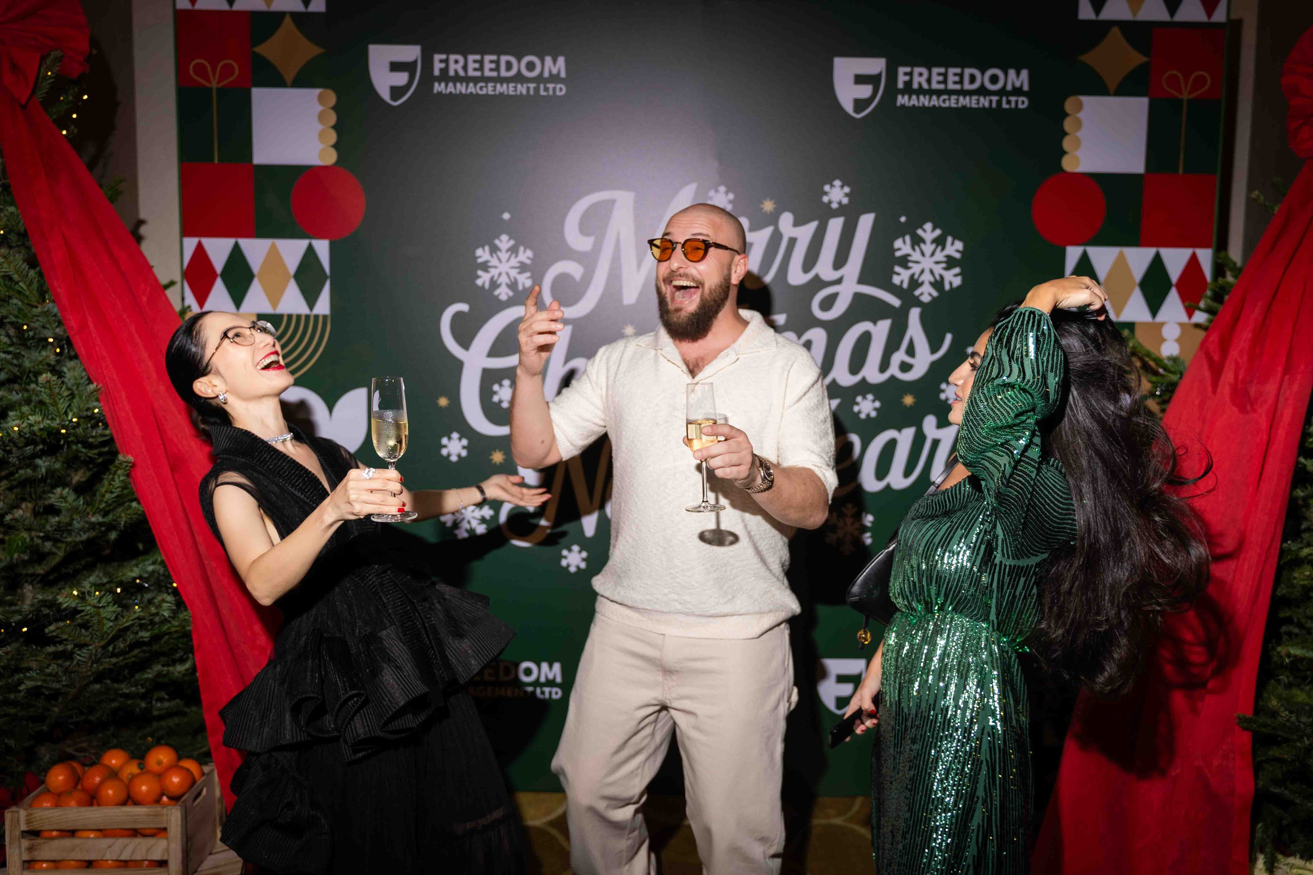 Новогодний корпоратив freedom management в St.Regis Abu Dhabi. Фотограф и видеограф в Москве и Абу Даби Мария Кулагина