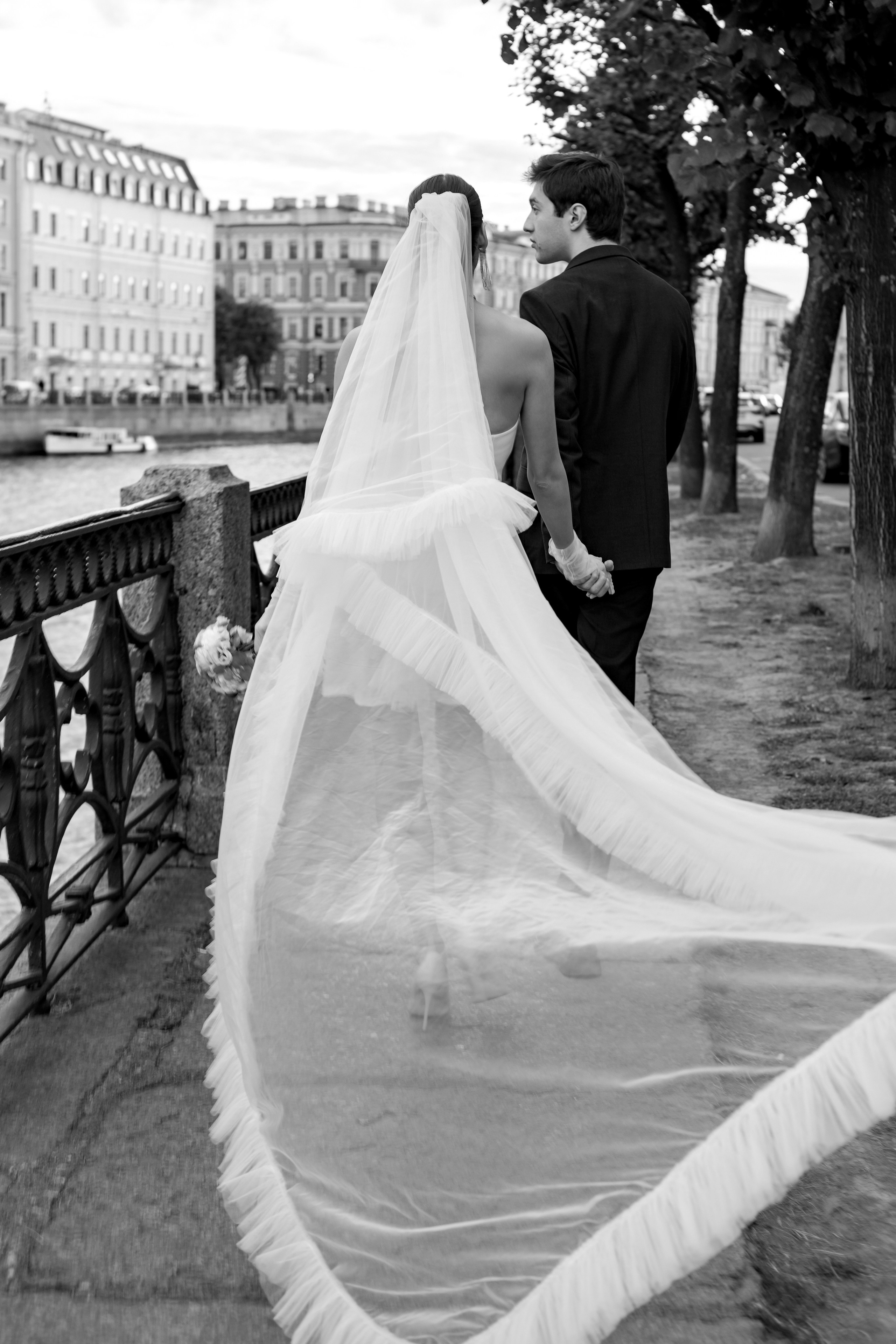 Свадьба в городе. Валерия и Тимофей. Свадебный и портретный фотограф в Санкт-Петербурге Надежда Чечулина