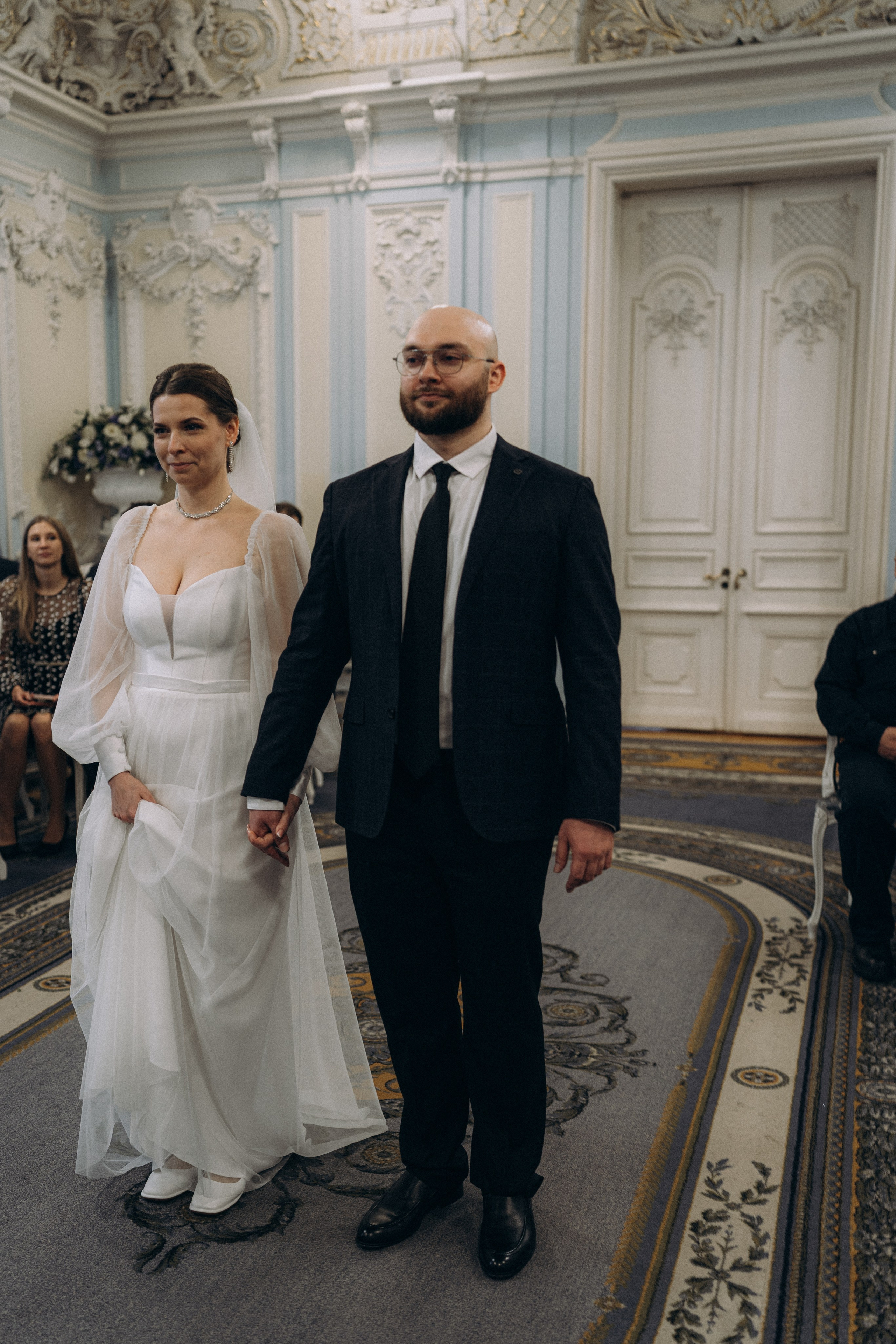 СВАДЕБНАЯ СЬЕМКА ВО ВТОРОМ ДВОРЦЕ (ДЕКАБРЬ) ТАКЖЕ СЬЕМКА В СТУДИИ НА ЧЕРНЫШЕВСКОЙ. Профессиональный фотограф, Санкт-Петербург — Виктория Богомолова