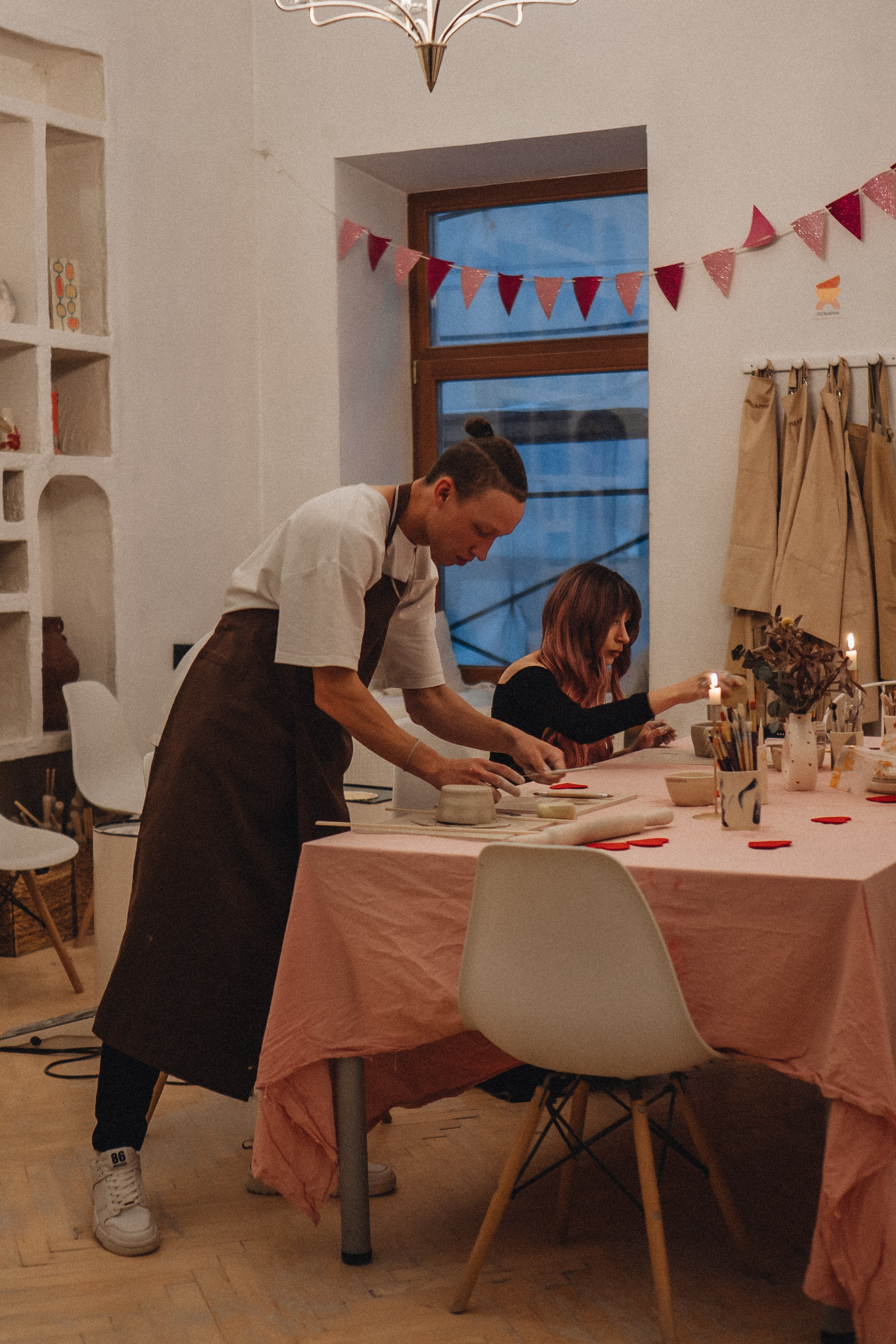 СВИДАНИЕ В ГОНЧАРНОЙ МАСТЕРСКОЙ. Профессиональный фотограф, Санкт-Петербург — Виктория Богомолова
