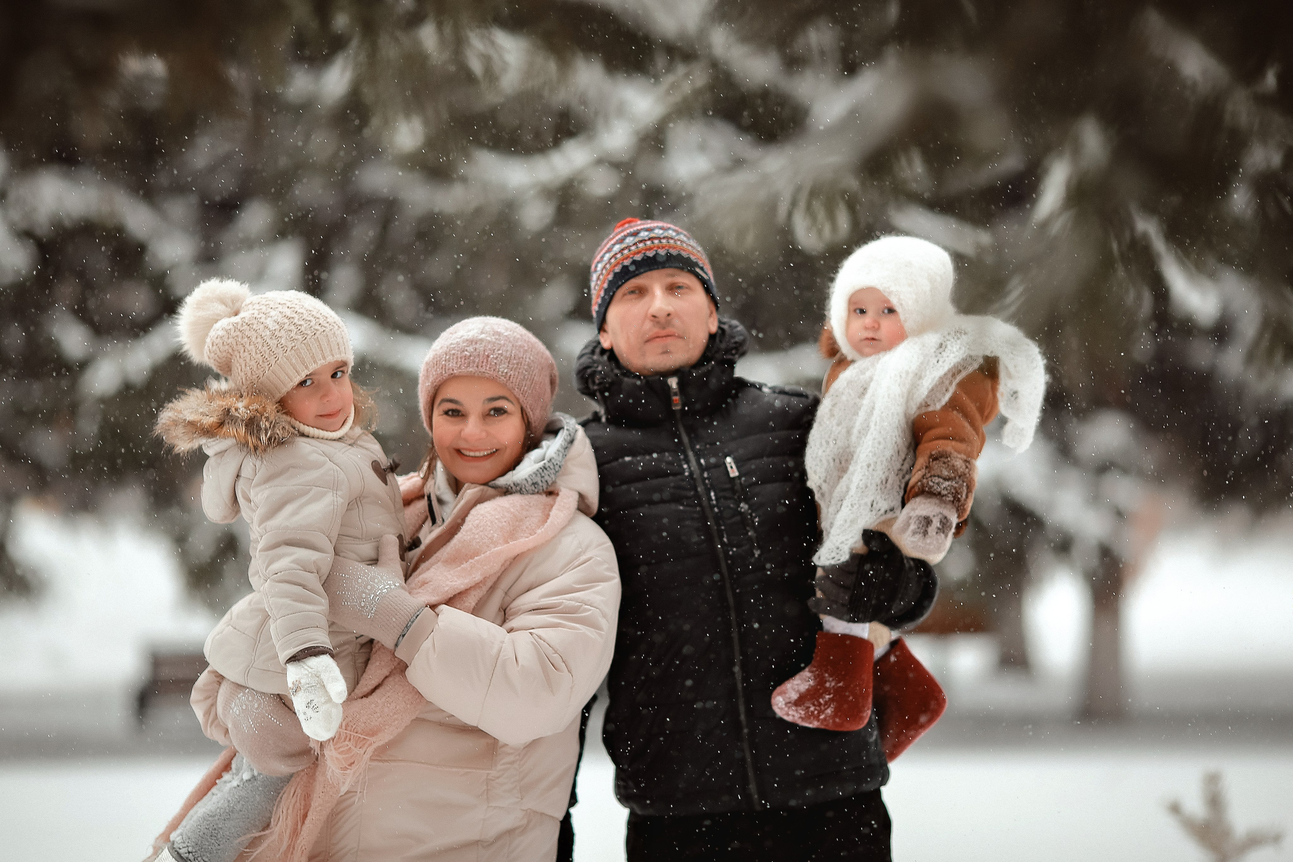 Белоснежная зима. Семейный фотограф в Новосибирске Екатерина Сафронова
