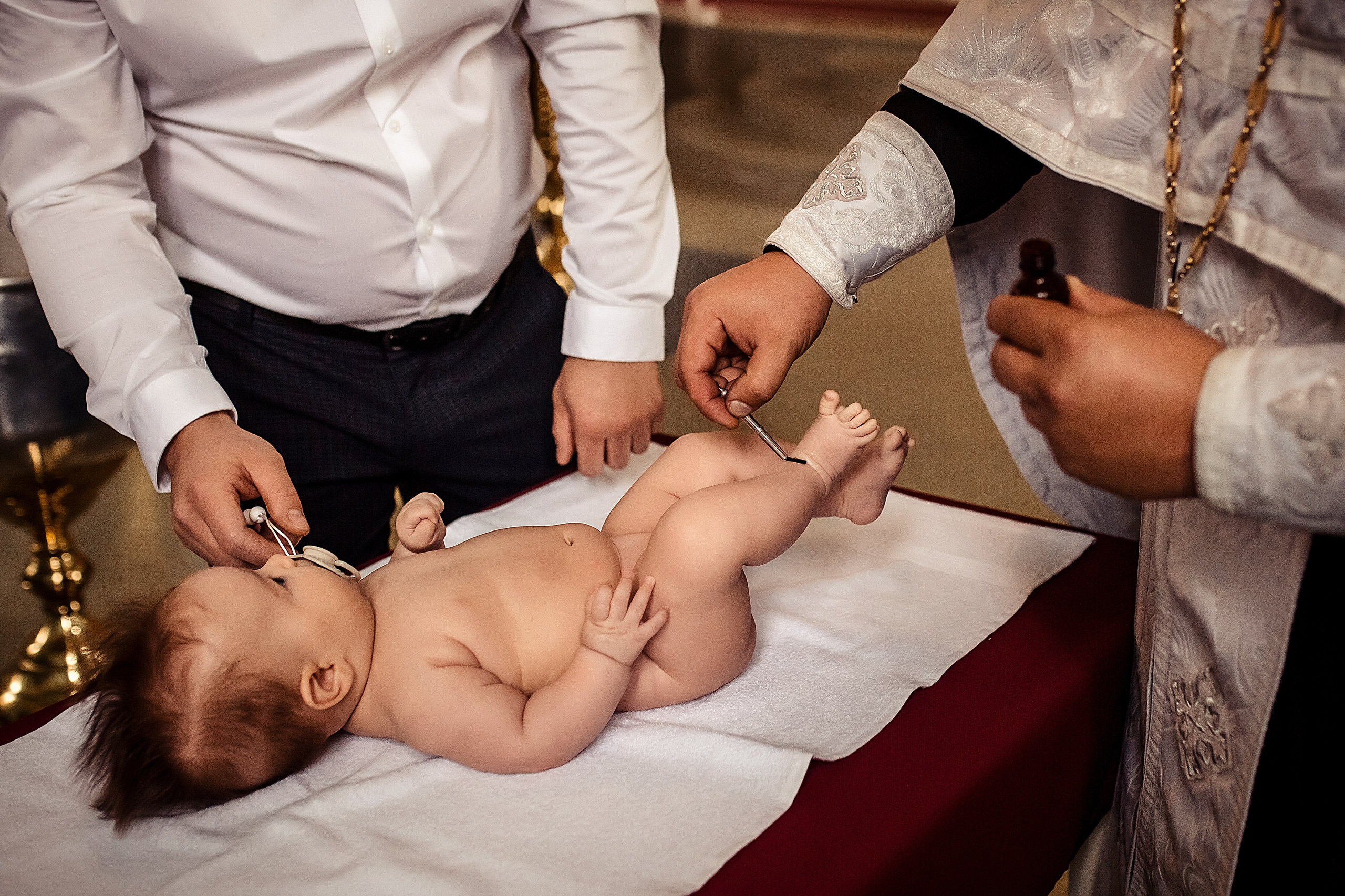 Крещение Верочки