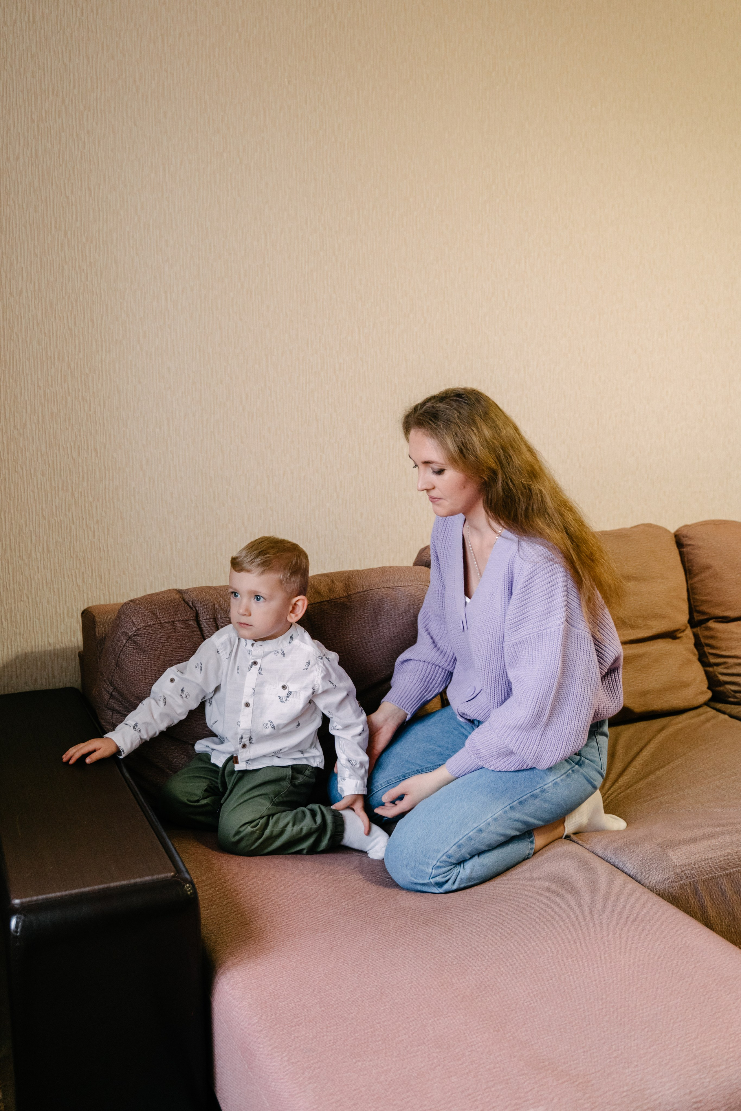 Кривцовы домашняя съемка. Свадебный фотограф Юлия Копылова