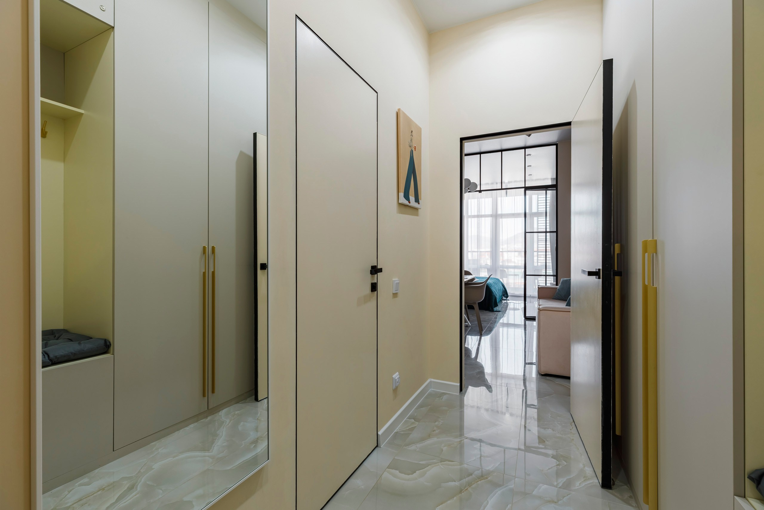 Судак. Апартаменты для суточной аренды. Atlas Apart-Hotel & SPA. Интерьерный фотограф Симонян Сергей в Крыму