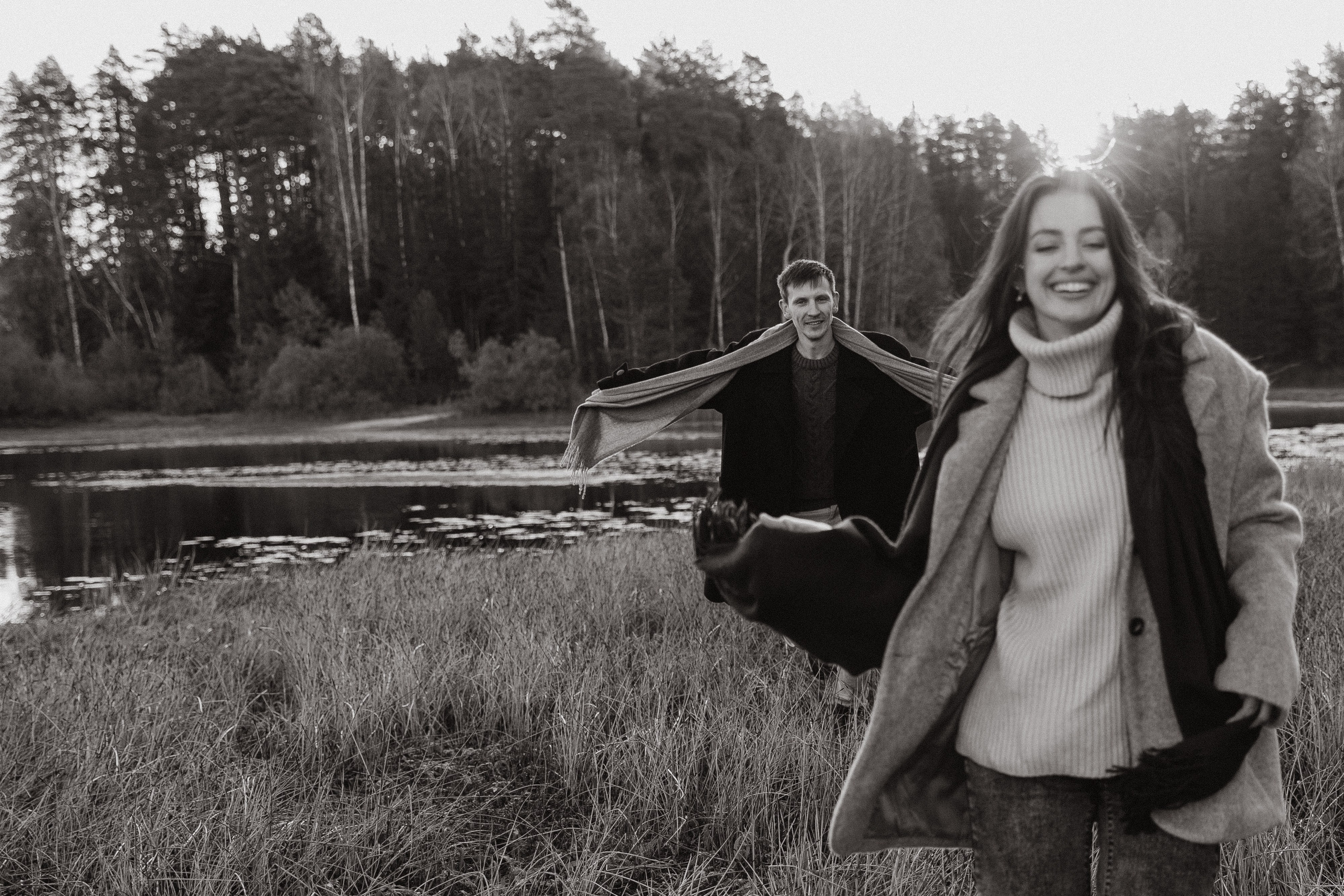 Миша и Юля, осень. Фотограф Ульяна Дивина в Нижнем Новгороде и Нижегородской области