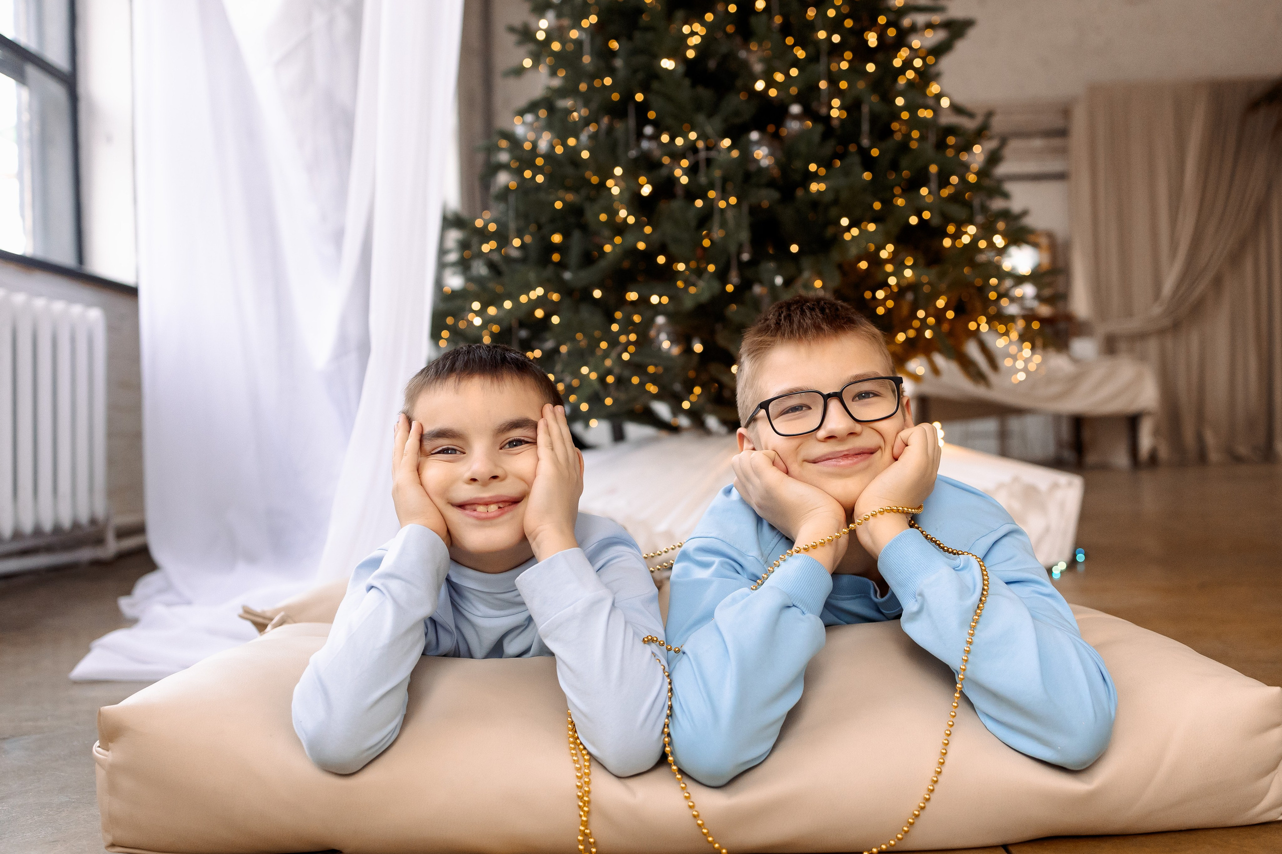 Веселая Новогодняя история. Семейный Фотограф в Москве Евгения Симоненко