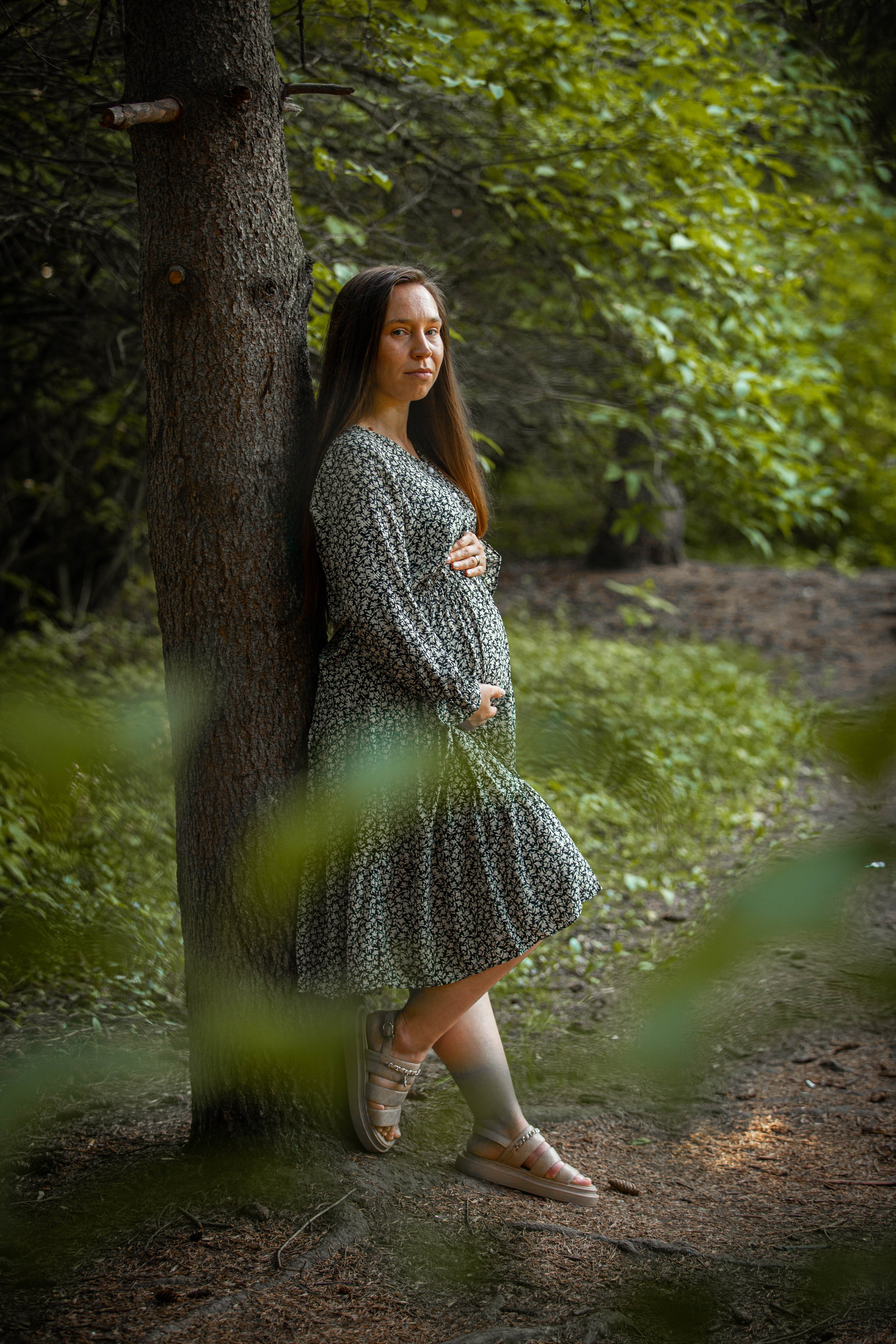 Съемка «В ожидании» Елена и Максим