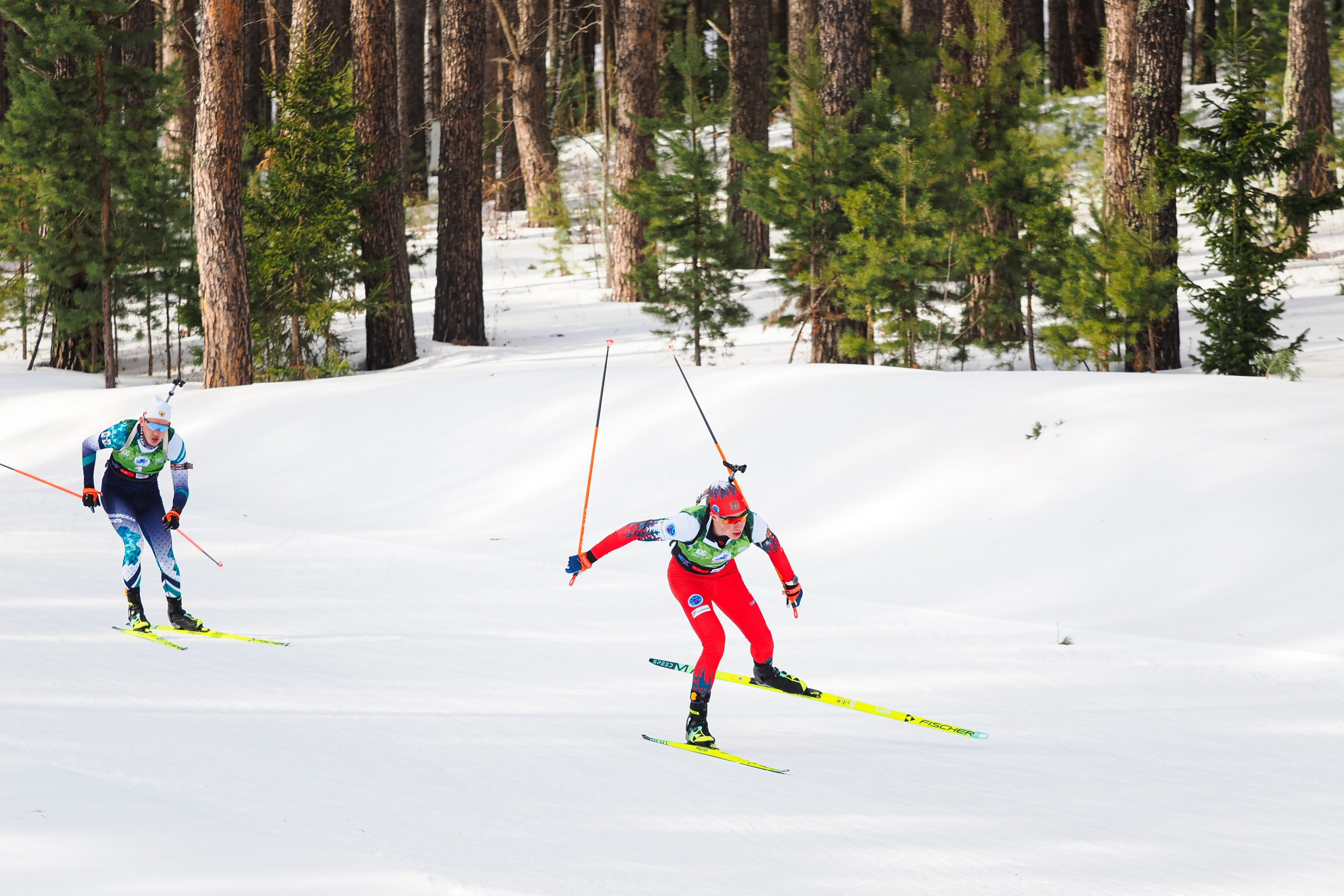 Биатлон / Первенство России. Репортажный фотограф Алексей Козьмин
