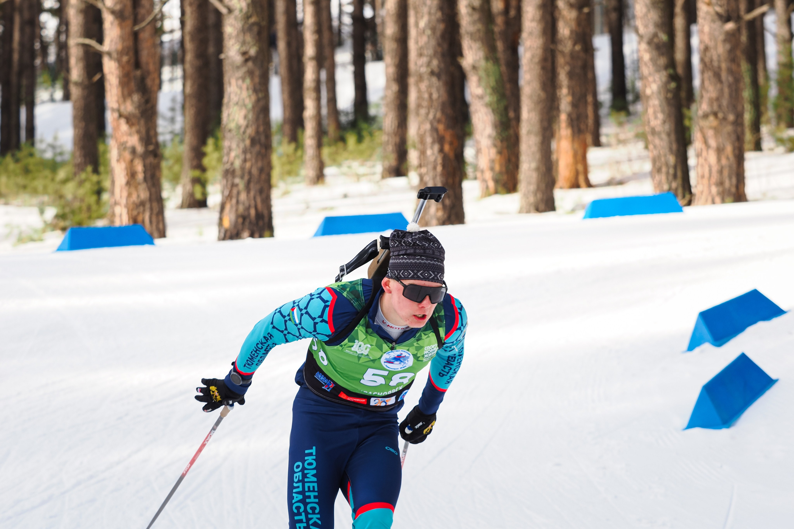Биатлон / Первенство России. Репортажный фотограф Алексей Козьмин