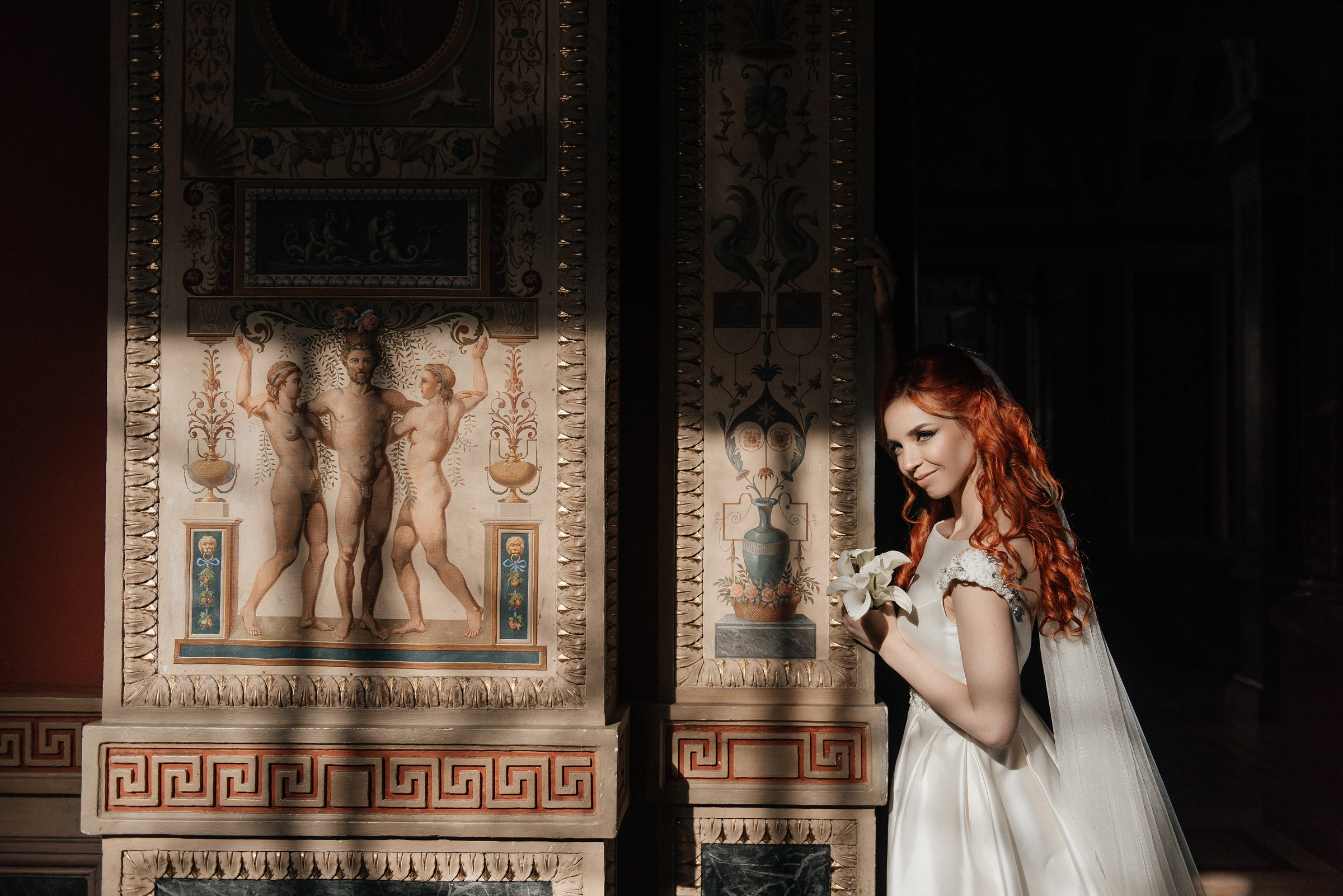 свадебная фотосессия в академии Штиглица