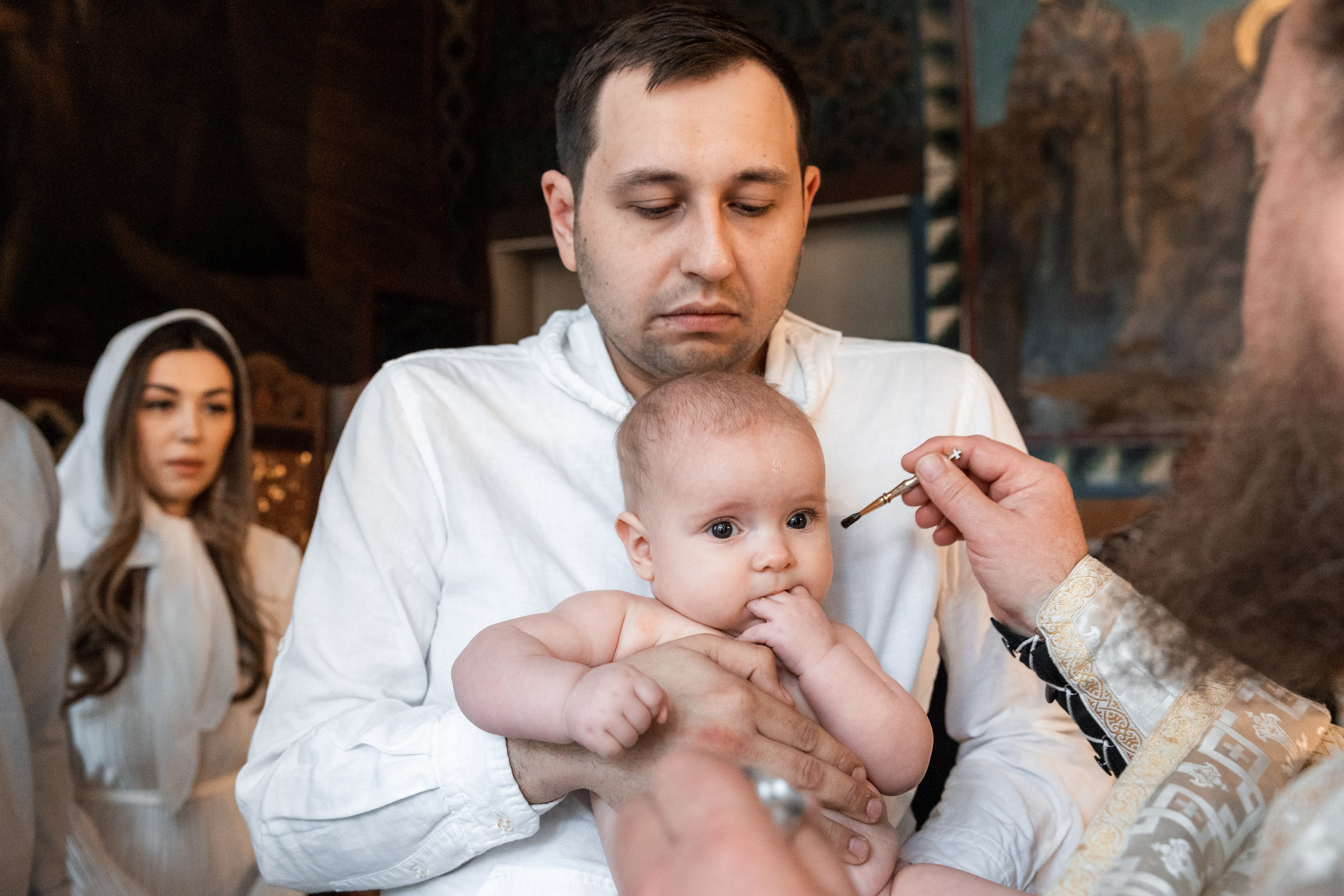 Крещение Адель. Фотограф Крещение, Выписка москва