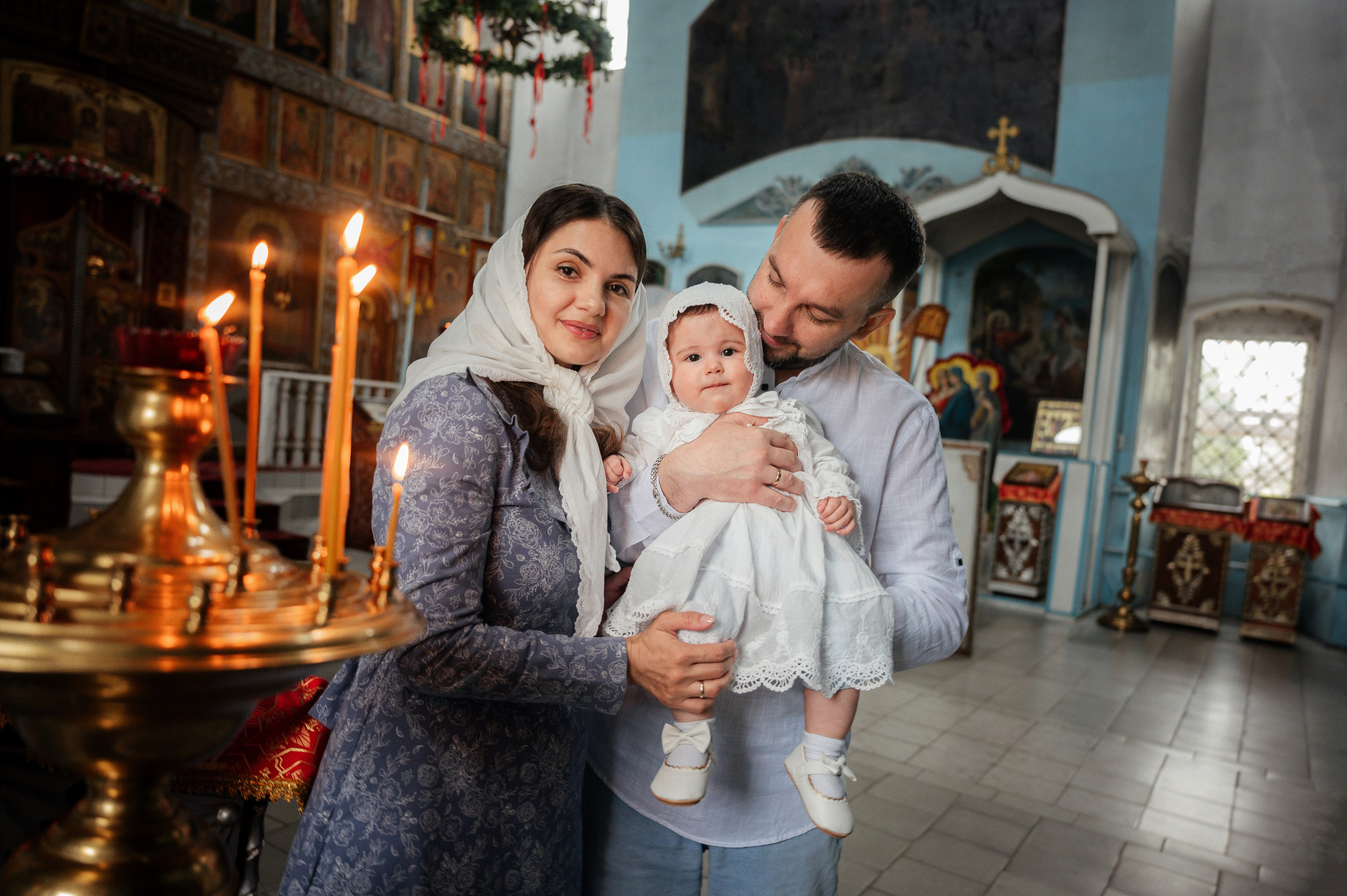 Вёшенская крещение Антонины. Фотограф Алёна Мил