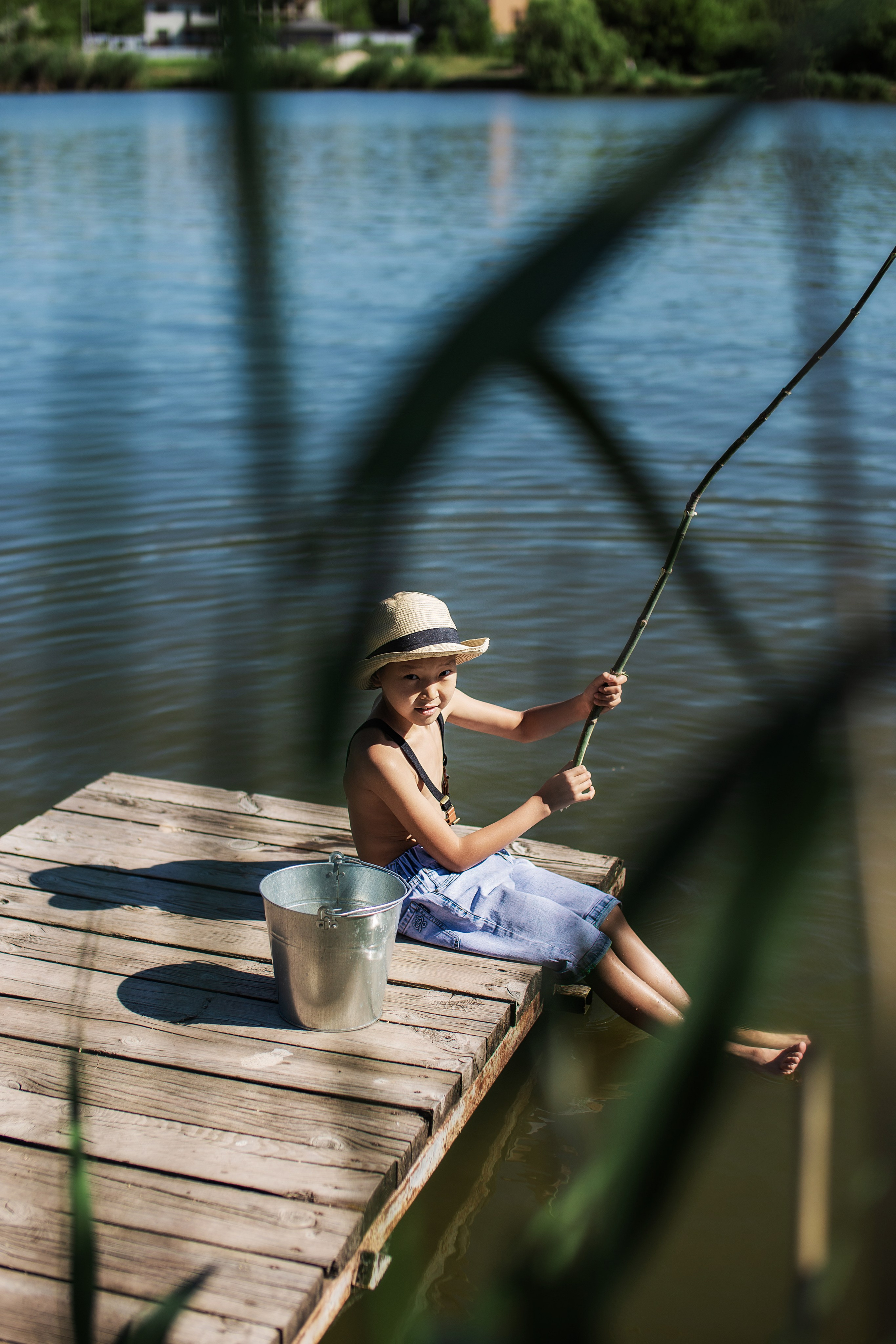 На рыбалке. Семейный фотограф в Саратове