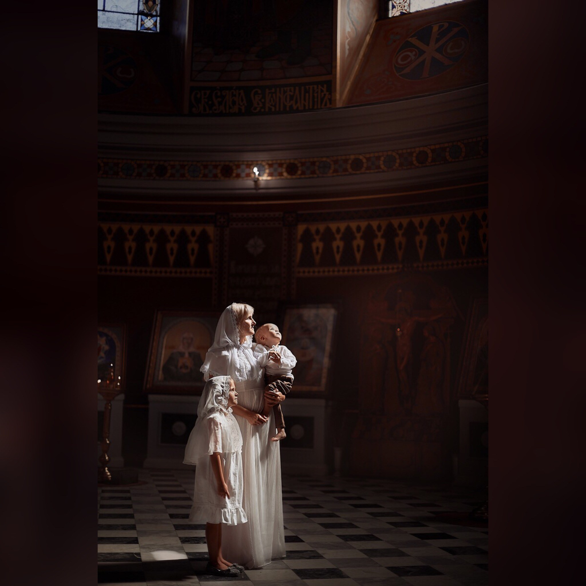 Таинство Крещения. Детский фотограф новорождённых в Ростове-на-Дону. Фотограф крещения. Фотограф Беременности. Детская фотосессия на год