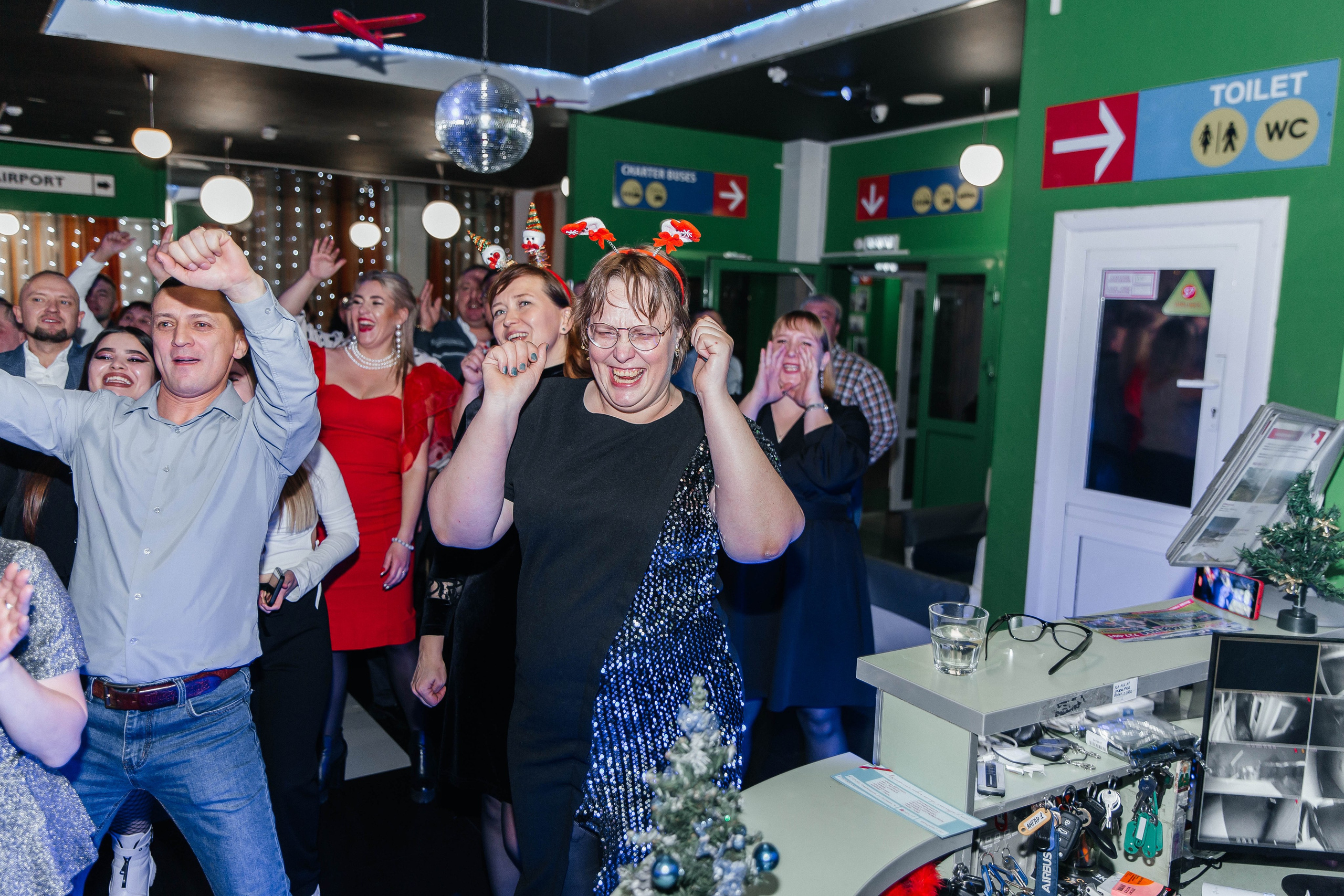 Новогодний корпоратив репортаж. Главная