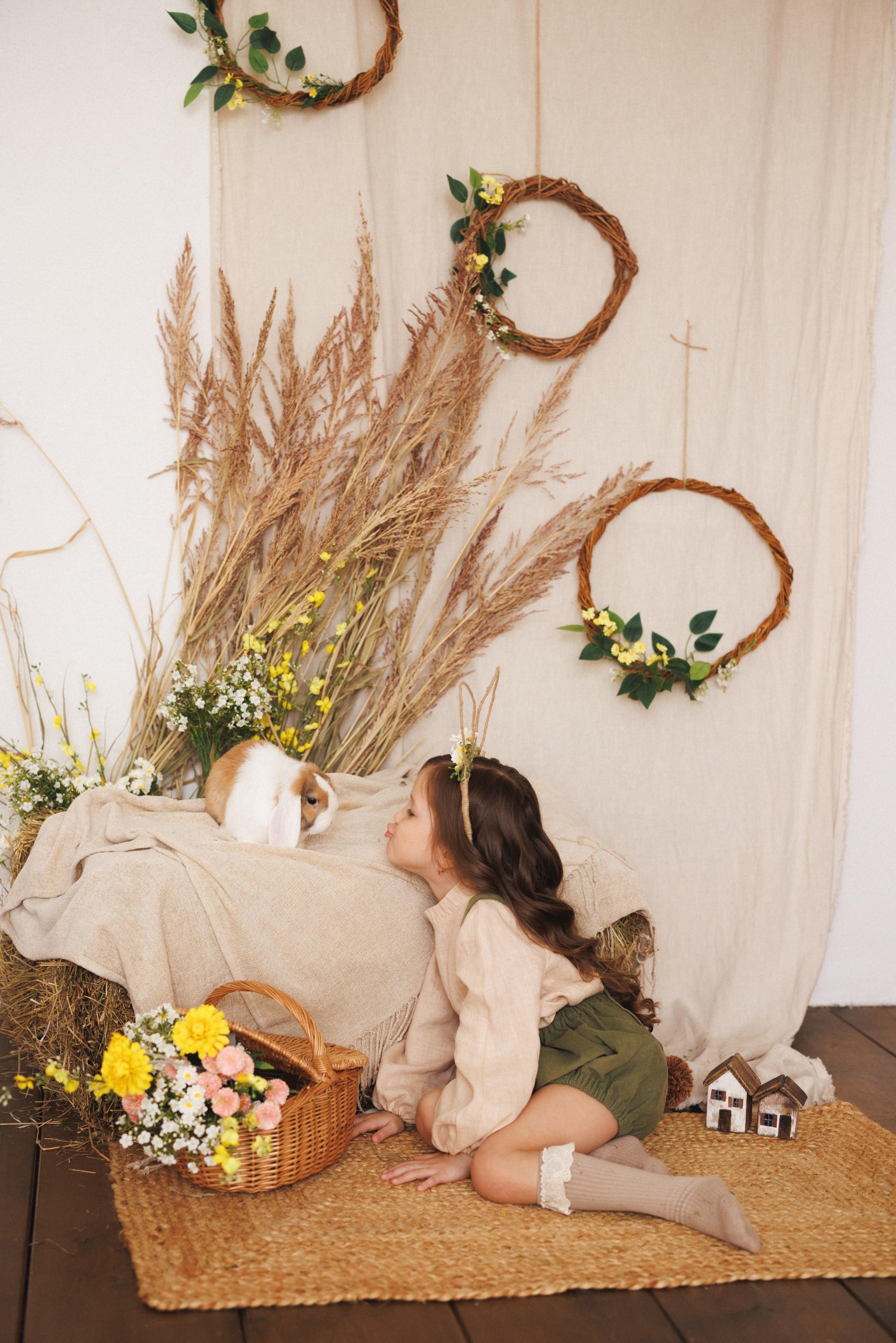 Пасхальная фотосессия в фотостудии «Mestone». Семейный и детский фотограф в Краснодаре Анна Трашкова