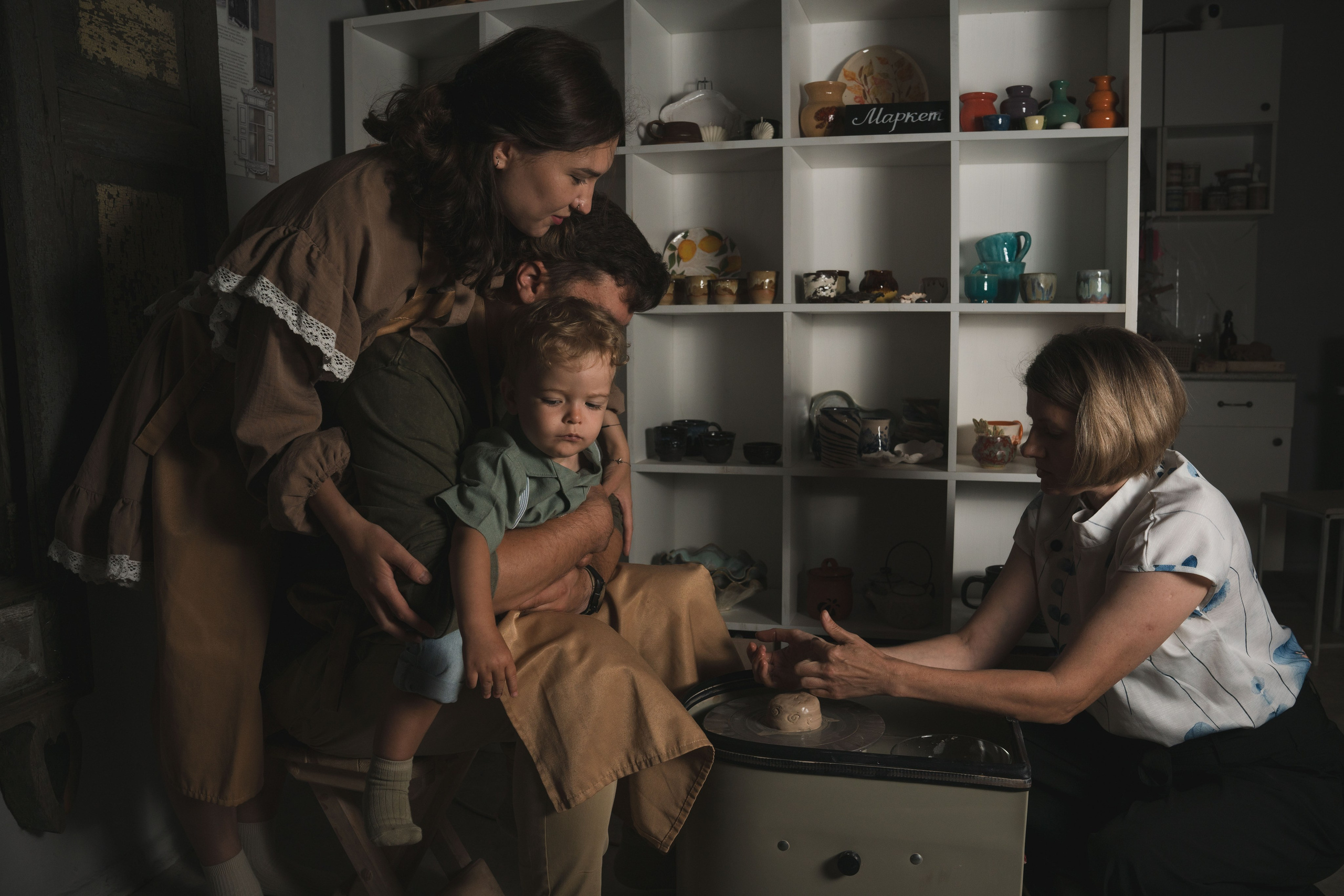 В гончарной. Семейный фотограф в Омске Александра Яровикова