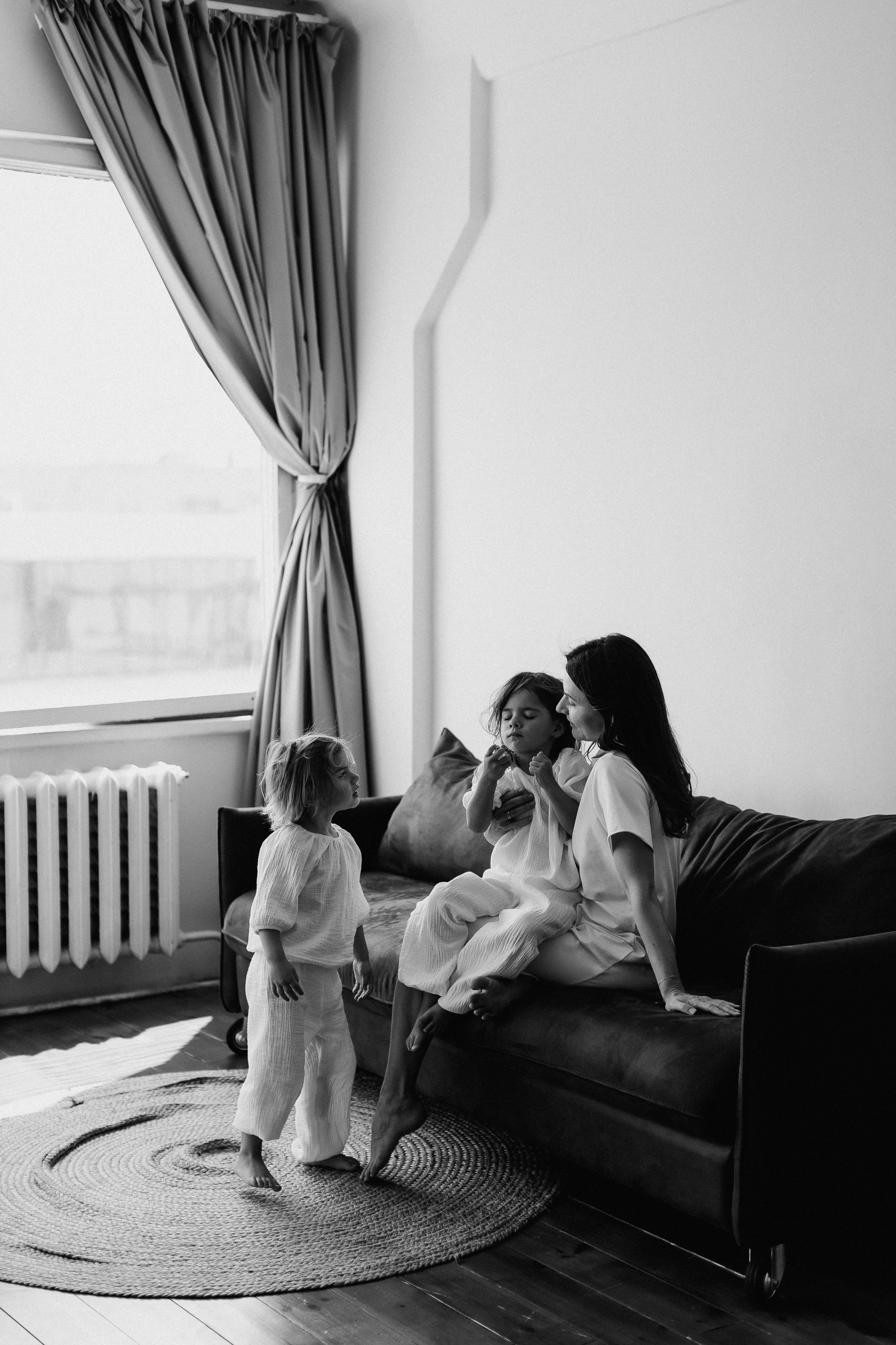 Мама и девочки. Евгения Пелипас