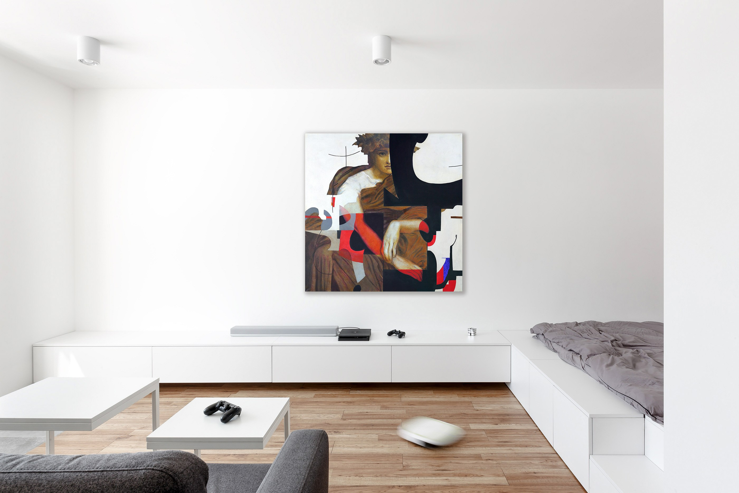 Мнемосина. Художник-абстракционист Ольга Рикун. Москва