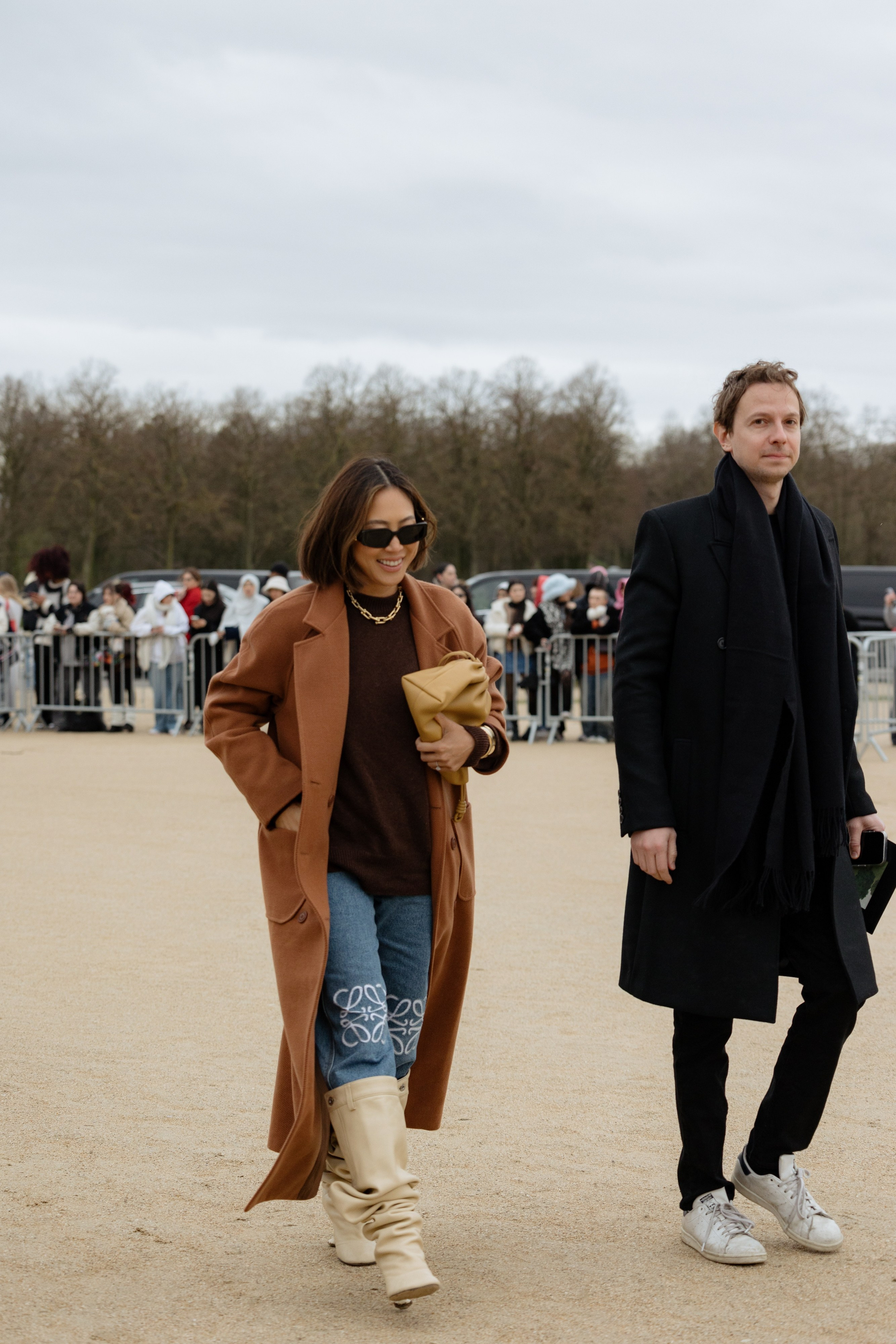 LOEWE PFW WOMENSWEAR FALL-WINTER 24/25. Photographer in Milan Ivan Goncharov