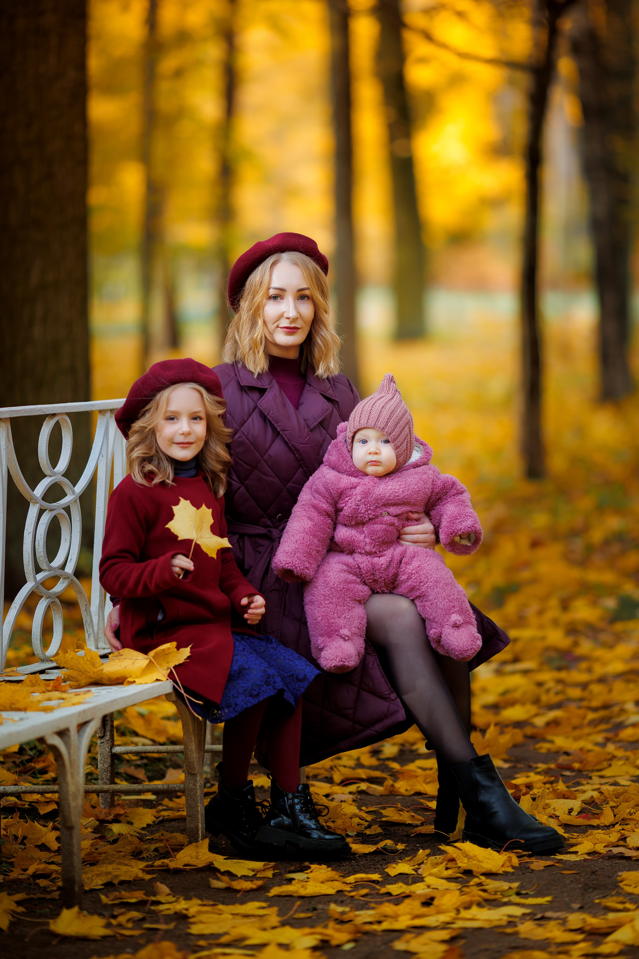 Осенняя фотосессия в парке