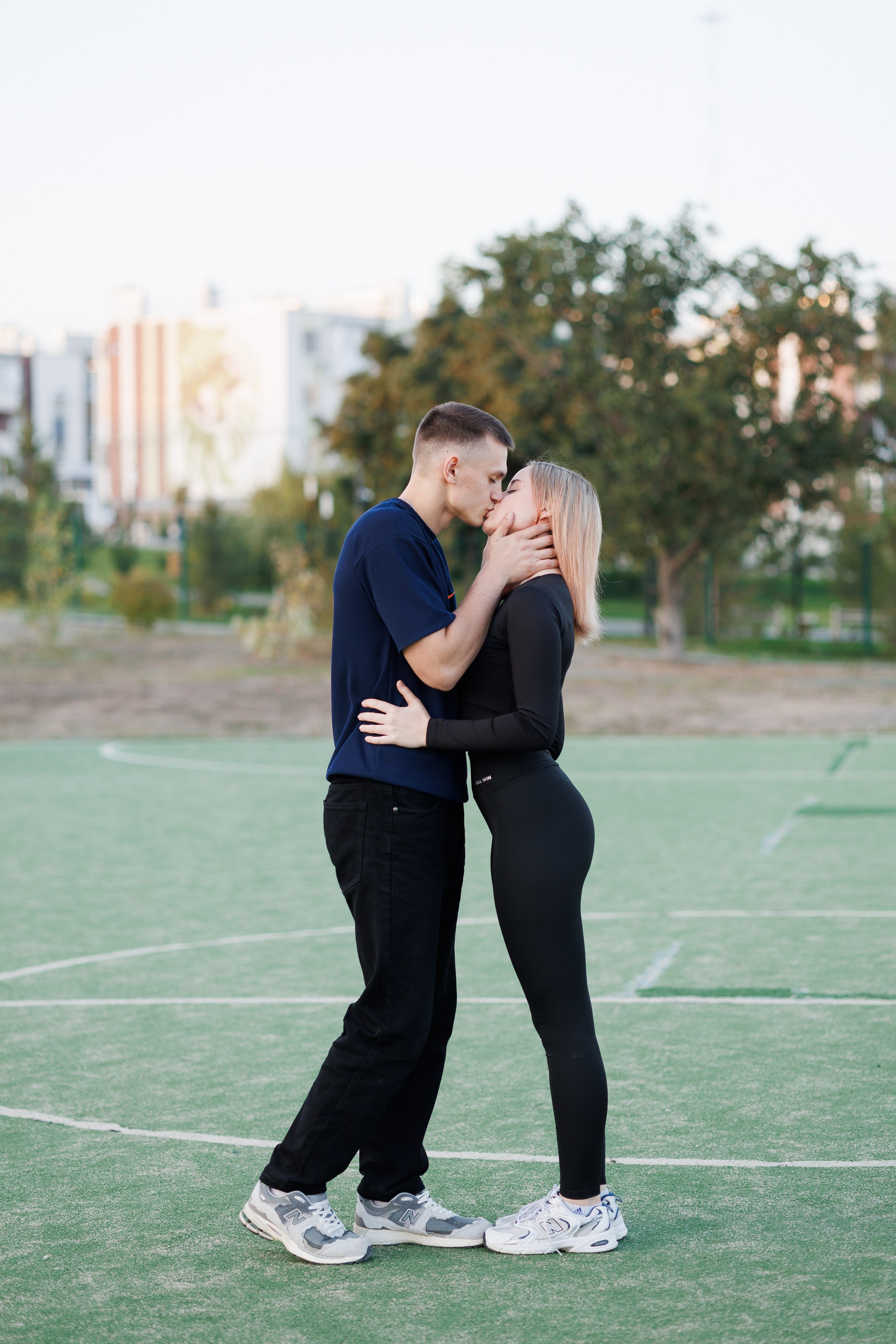 На спорт площадке (Настя+Игорь). Photograph Svetlana Volkova