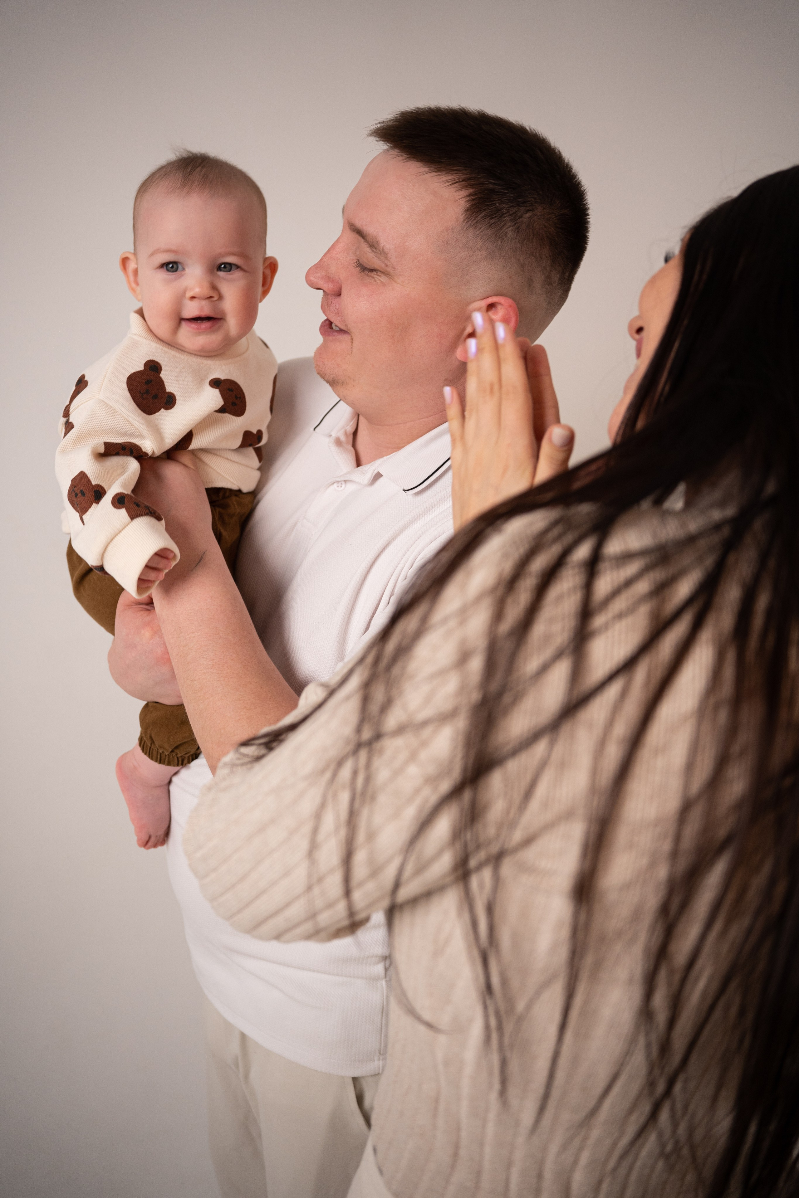 Семейная съемка в студии