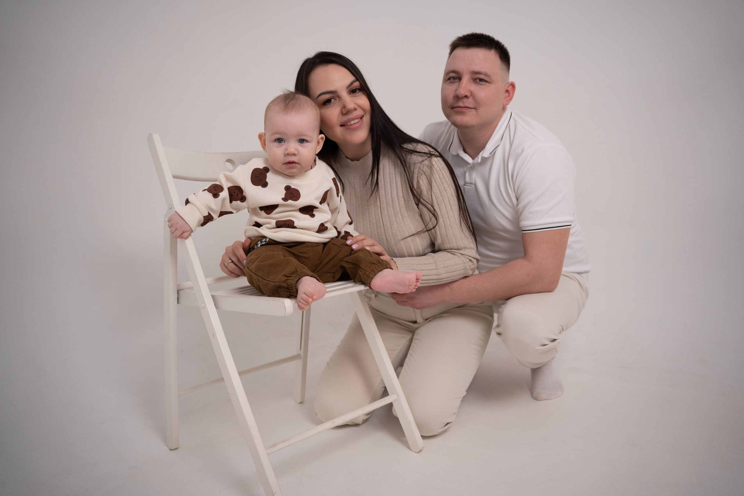 Семейная съемка в студии