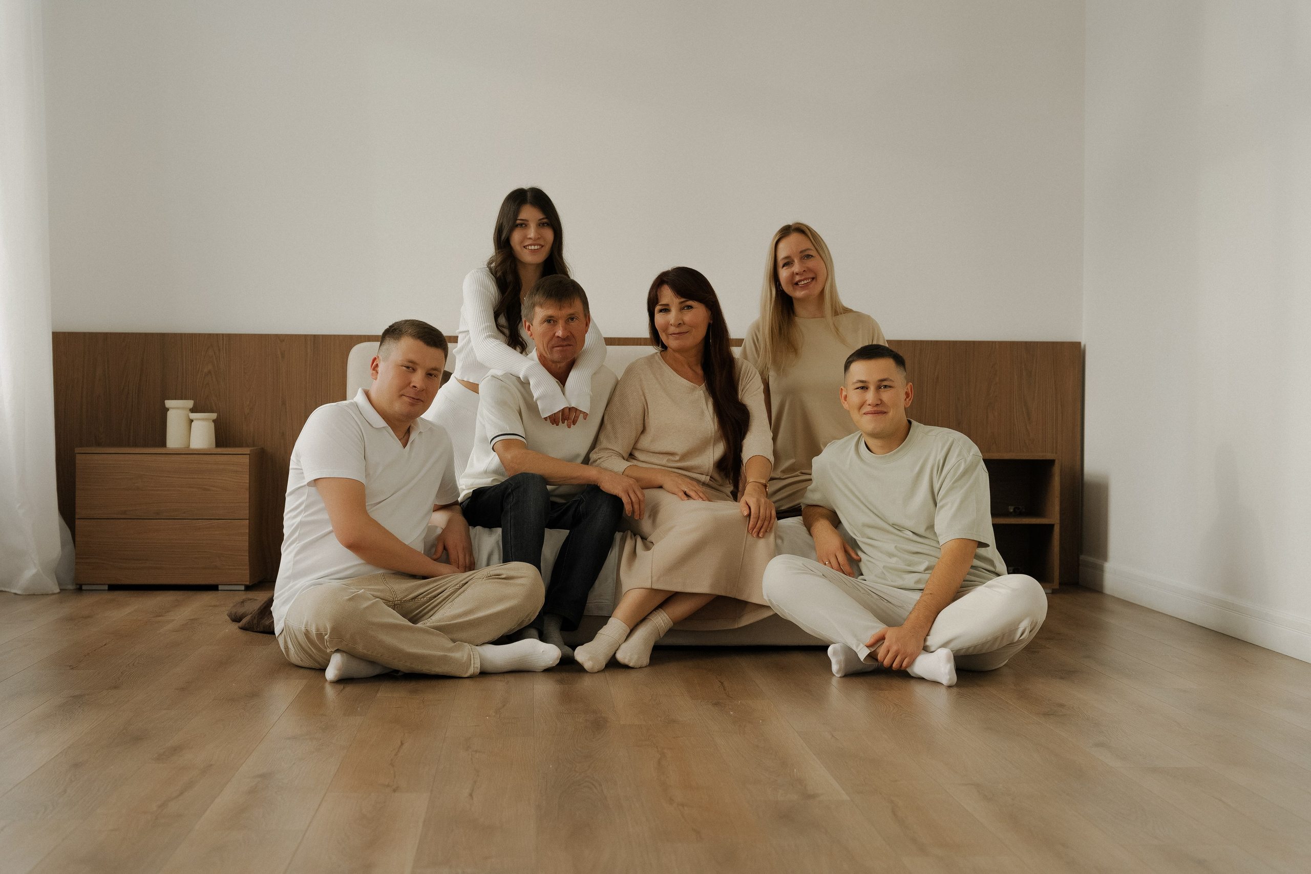 Семейная съемка в студии