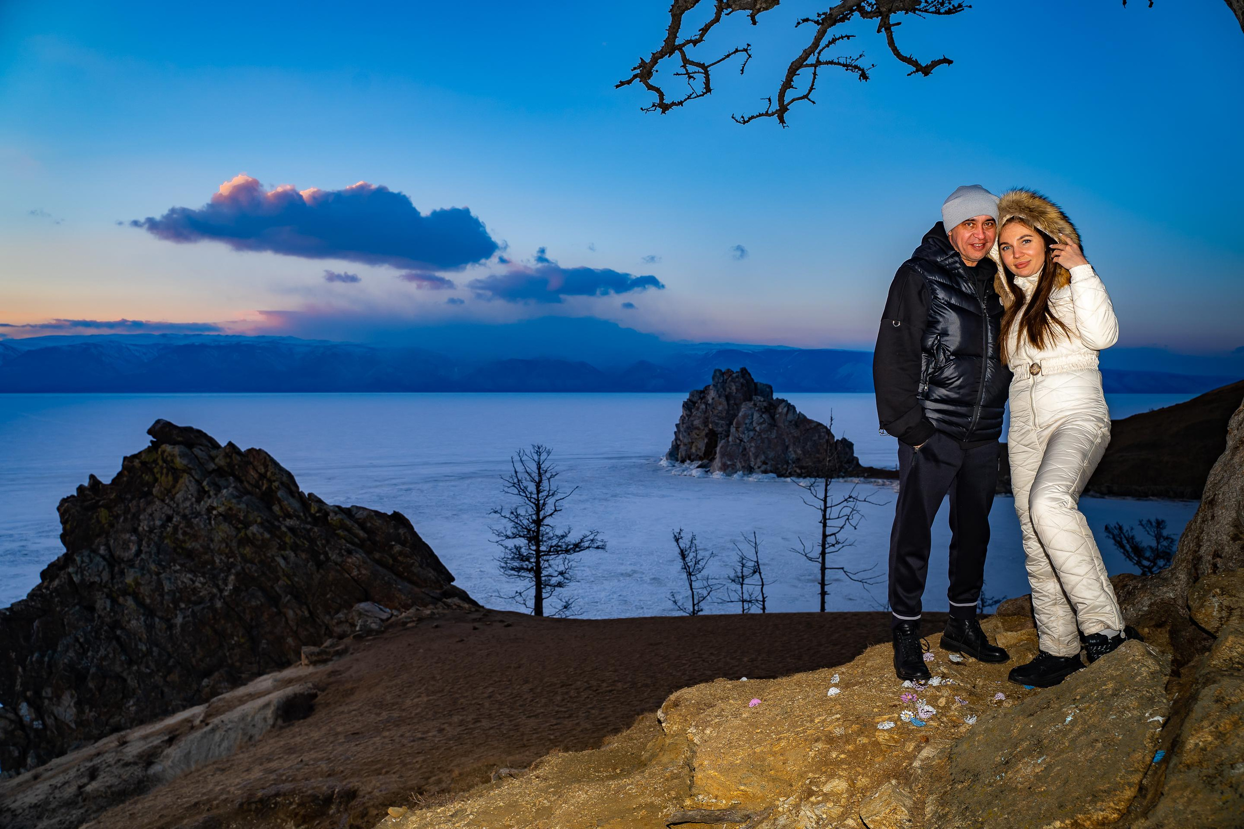 Зимний Байкал. Свадебное фото видео в Иркутске, выпускной, юбилей. Морозов Анатолий