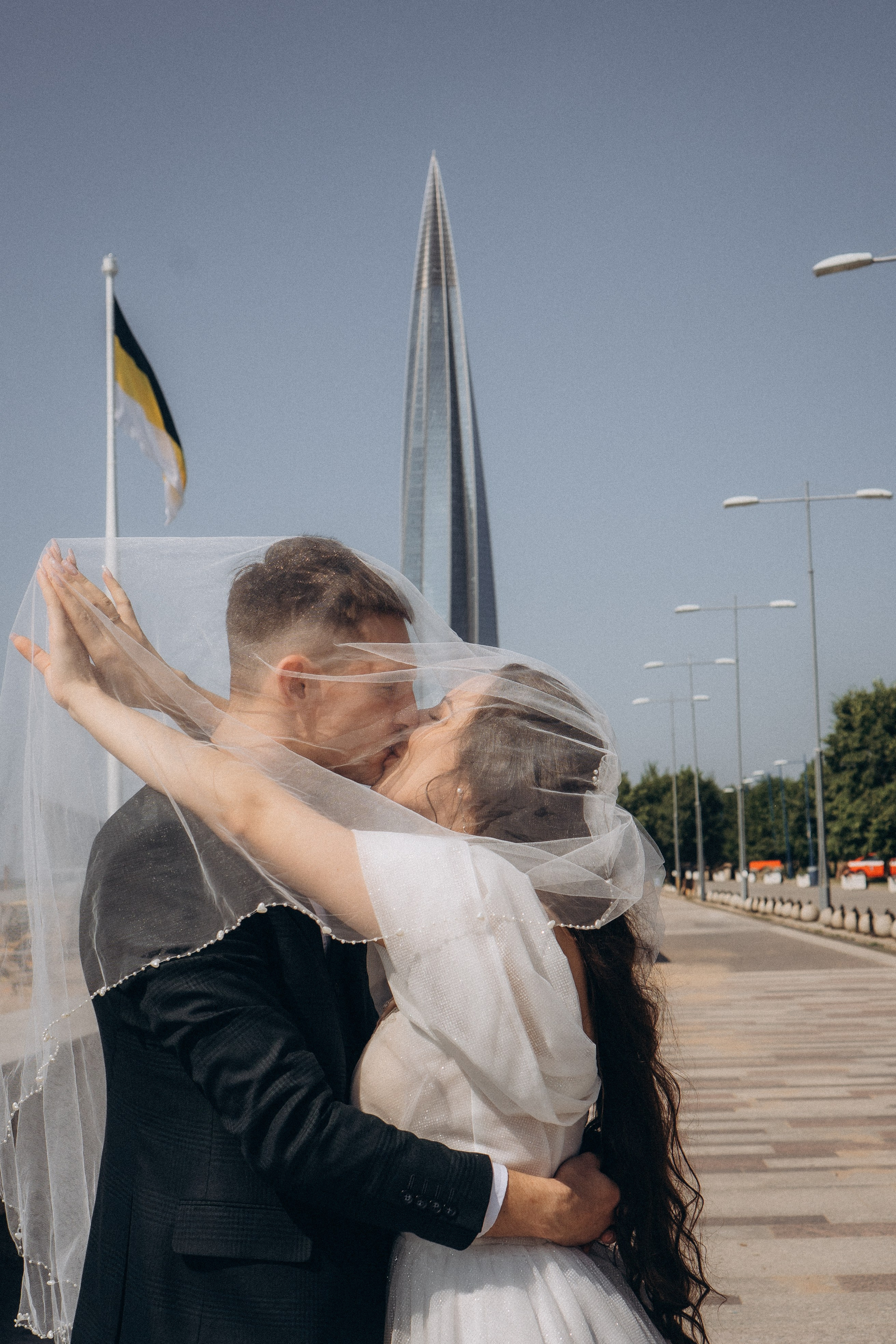 СВАДЕБНАЯ СЬЕМК В ПАРКЕ 300-ЛЕТИЯ. Профессиональный фотограф, Санкт-Петербург — Виктория Богомолова