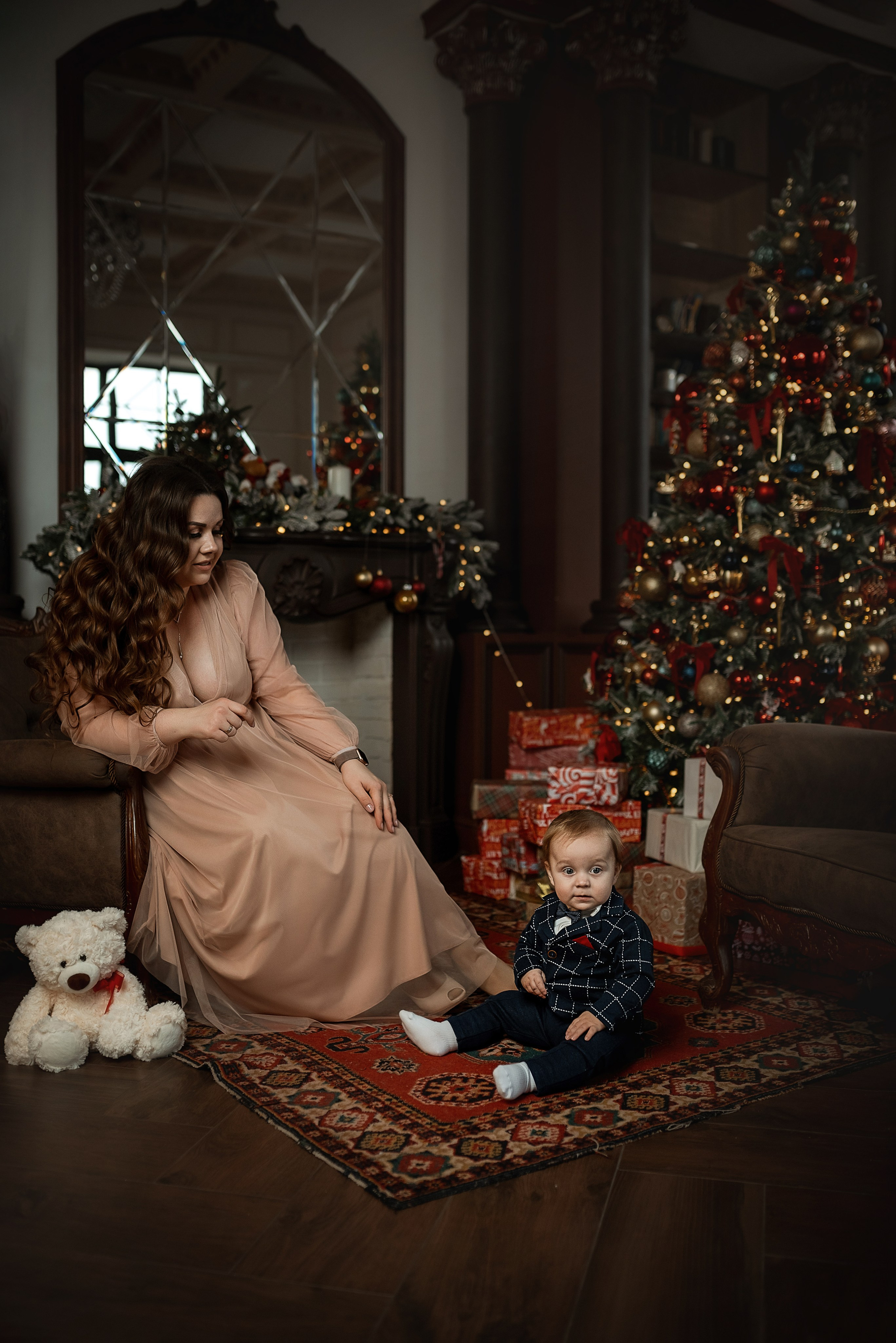 Новогодняя истори Серёжи, Сони и Миши. Семейный фотограф в Ростове-на-Дону Татьяна Литвинова