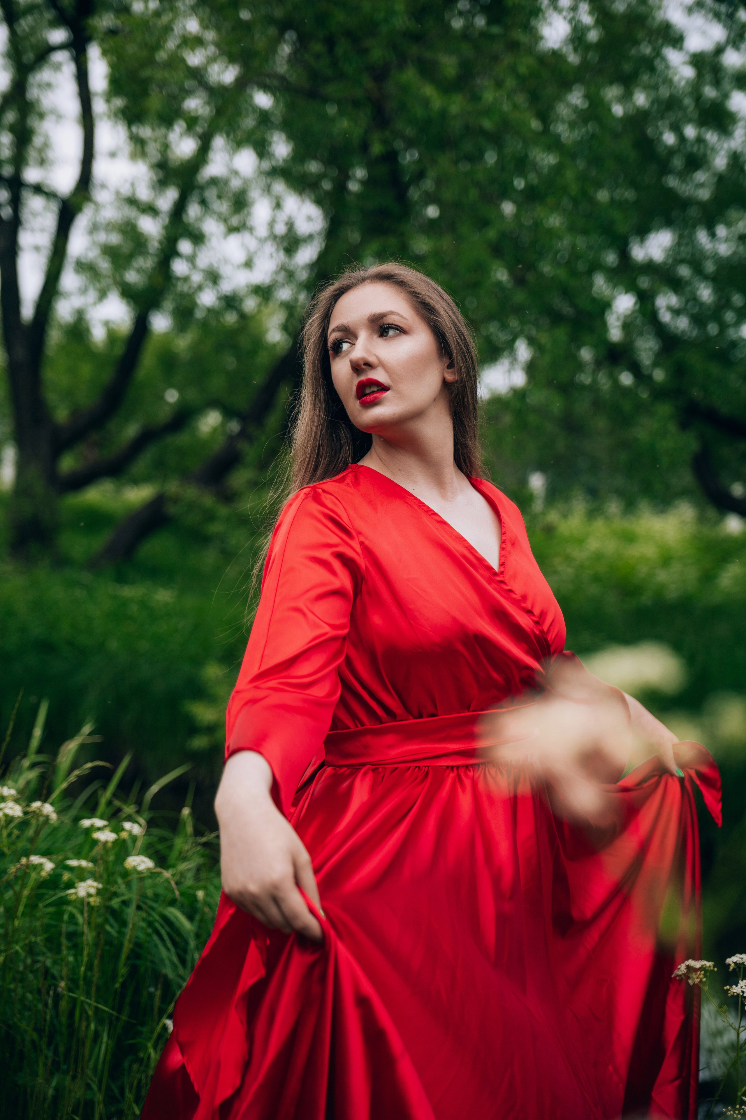 Красное платье. Фотограф Александра Кузуб Санкт-Петербург
