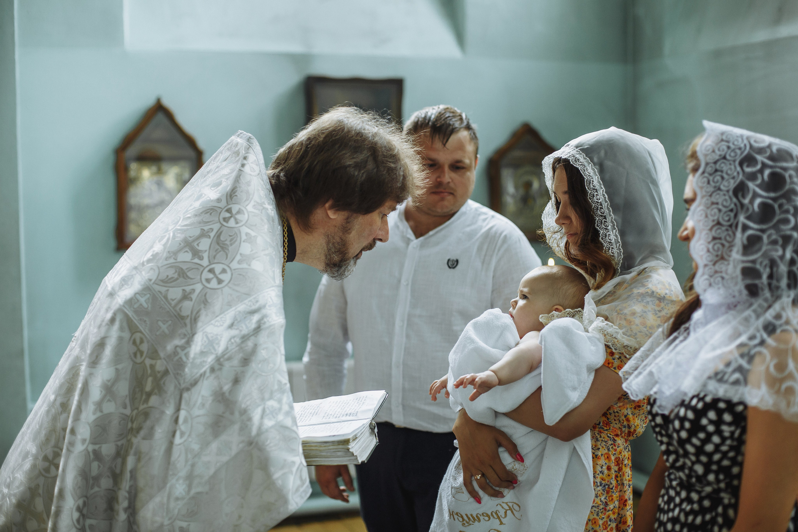 Крещение Софии. Семейный и свадебный фотограф в Саратове Катерина Оленская