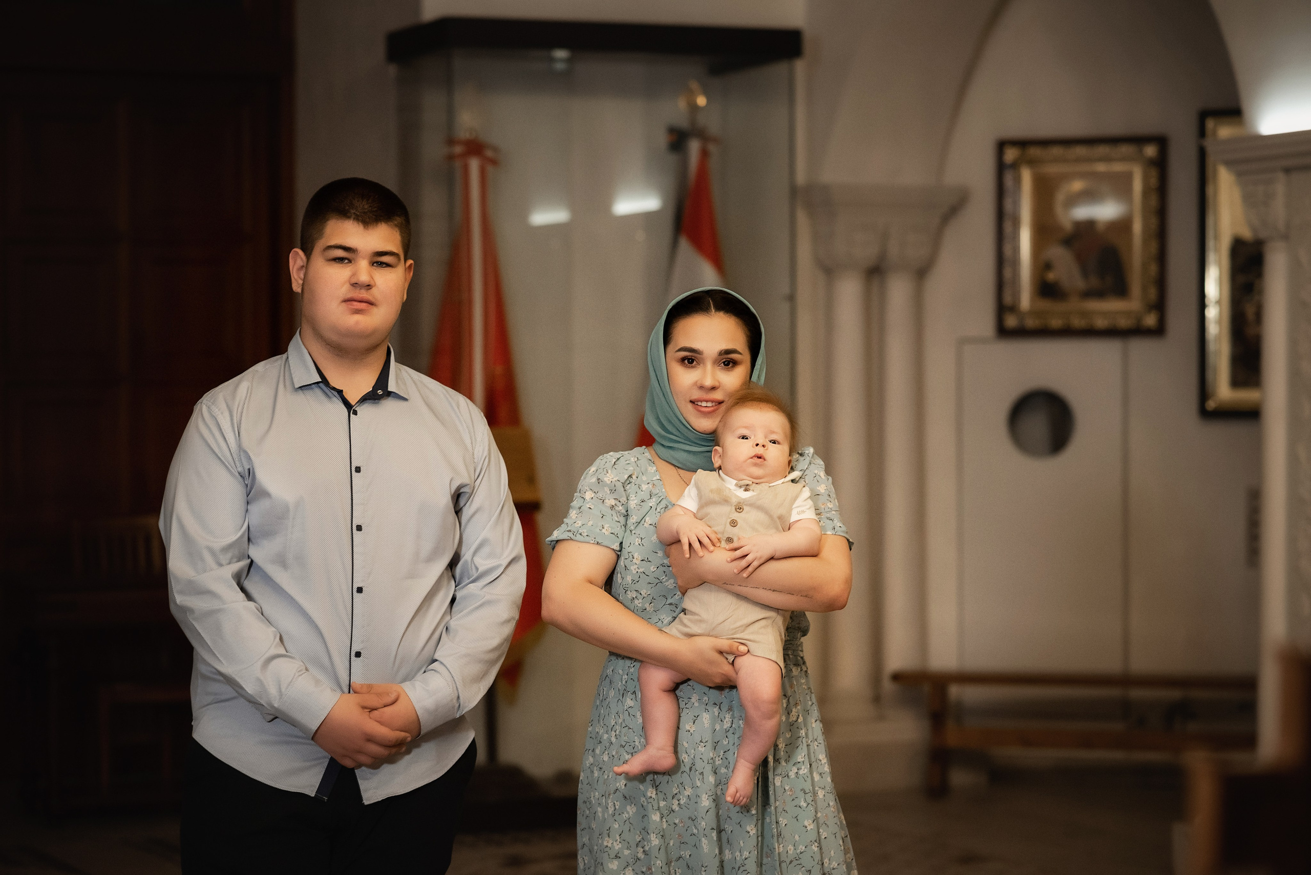 Крещение Алексея в Храме 40 Севастийских мучеников. Семейный фотограф в Ростове-на-Дону Татьяна Литвинова