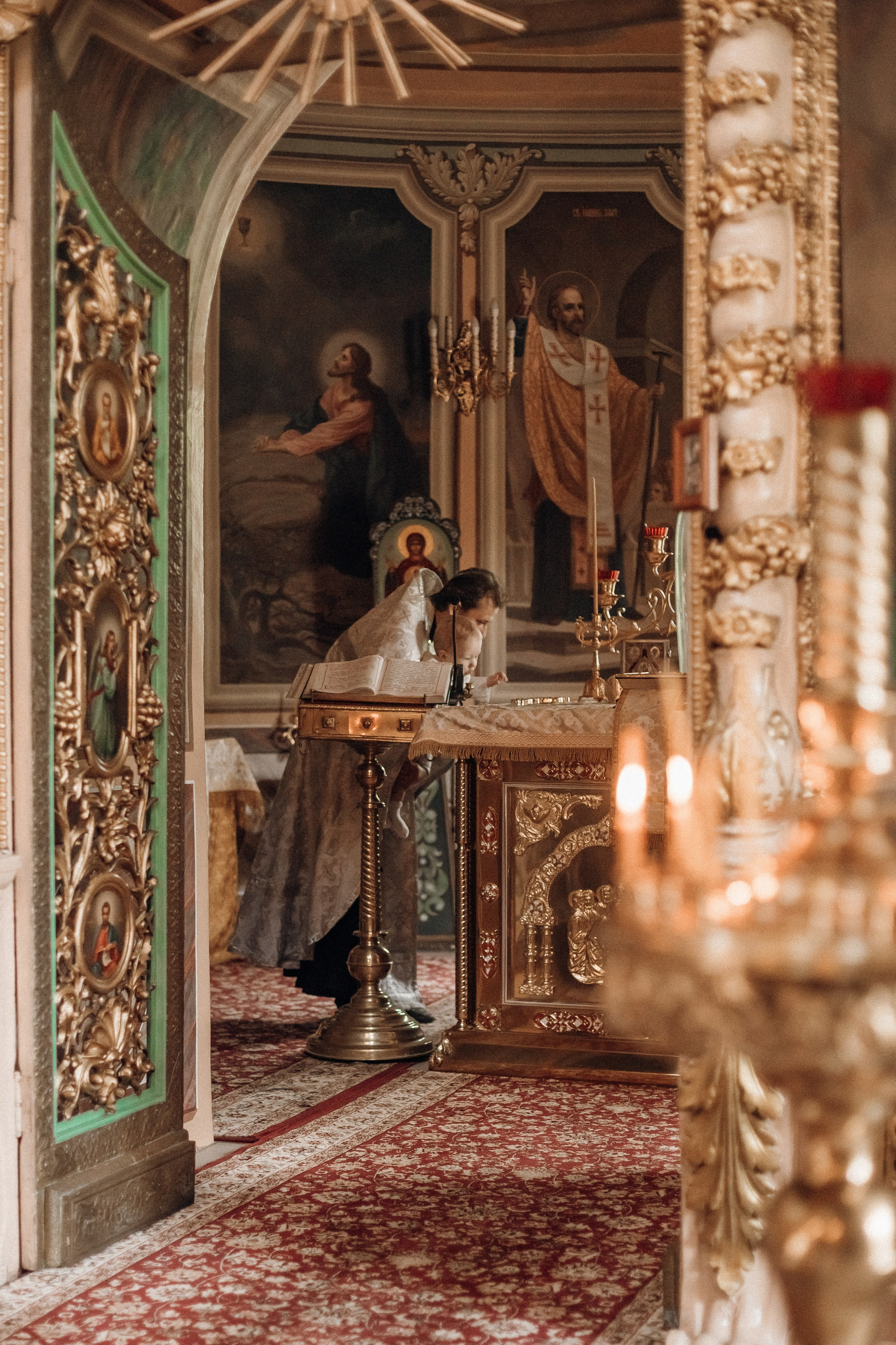 Крещение Демида. Семейный фотограф в Брянске Зурилина Екатерина